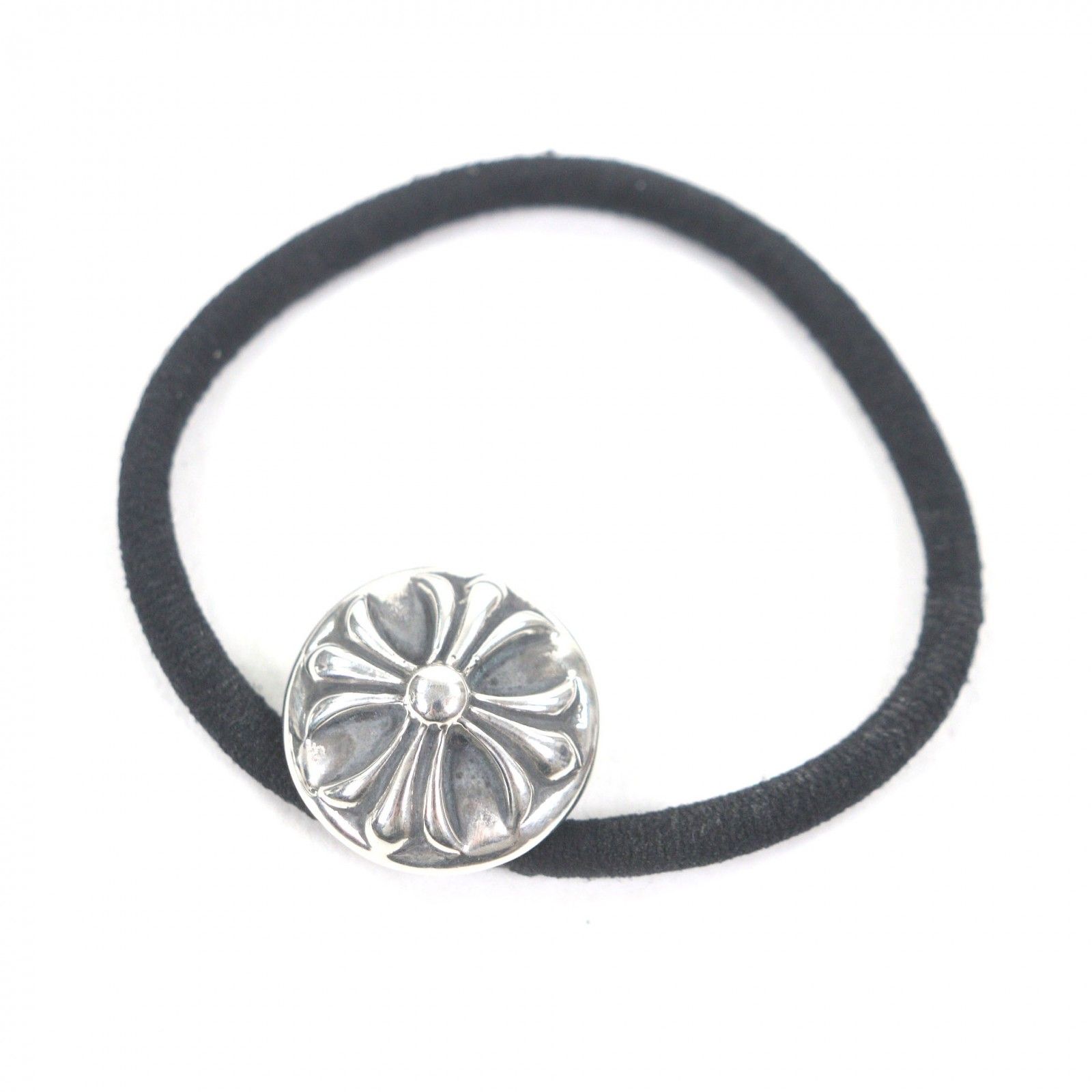 極美品□CHROME HEARTS クロムハーツ SV925 クロスボール コンチョ 