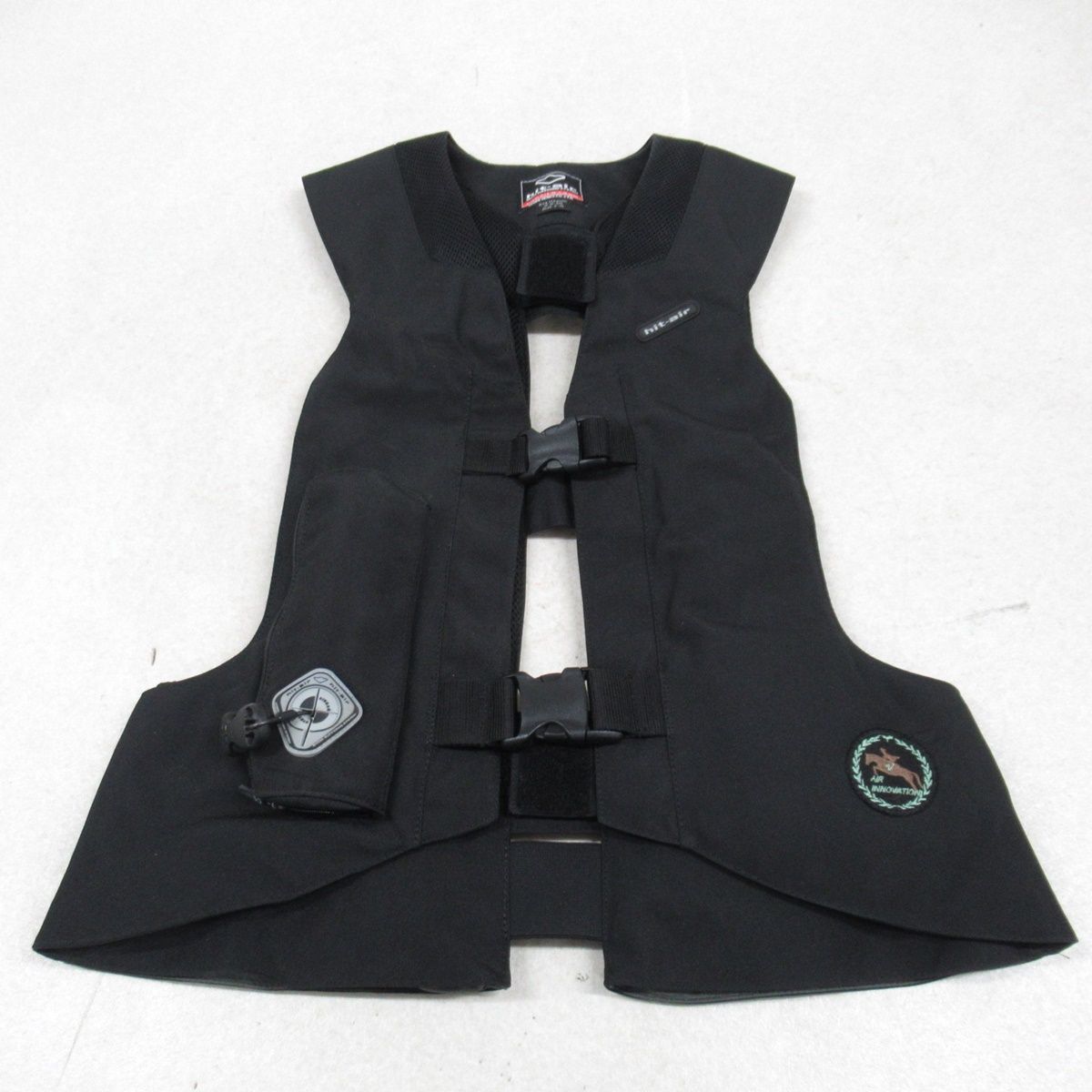 MUGEN DENKO ヒットエアー hit-air 乗馬用 エアバッグプロテクター ブラック Medium M-2XL
