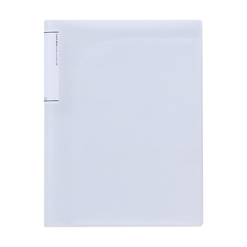 新品 リヒトラブ クリヤーブック オープンポケットタイプ A4S 5枚（10ポケット） 乳白 20冊入 N7100-1_20
