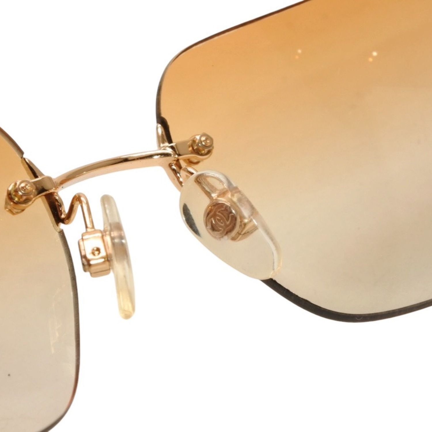 CHANEL シャネル リムレス サングラス アイウェア 4017-D c.125/56