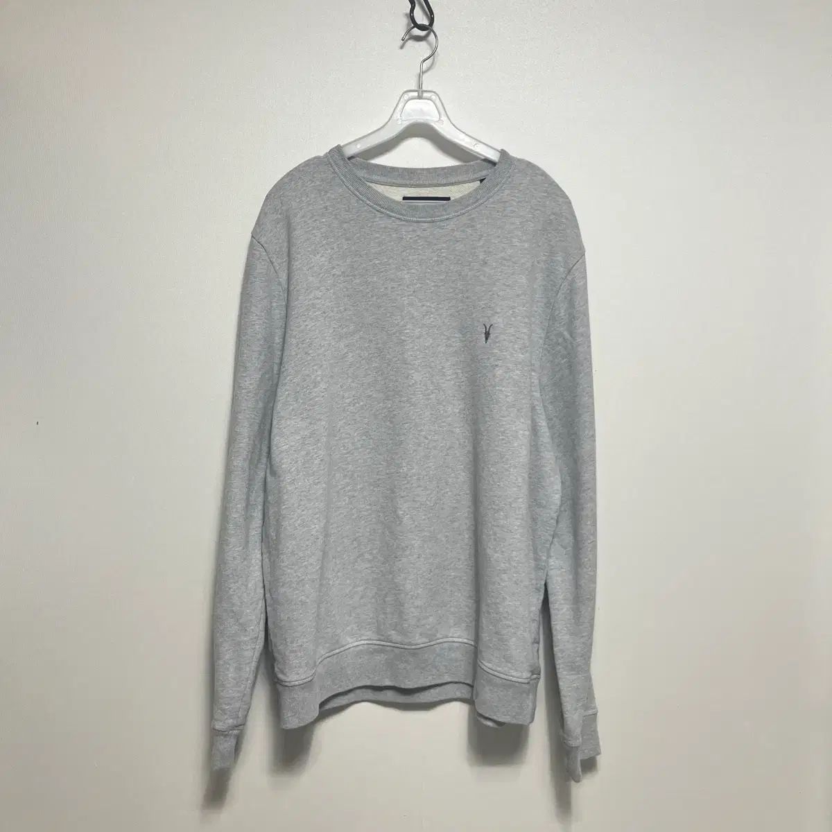 オールセインツ グレー スウェット Tシャツ XL-[安心の海外正規品]です