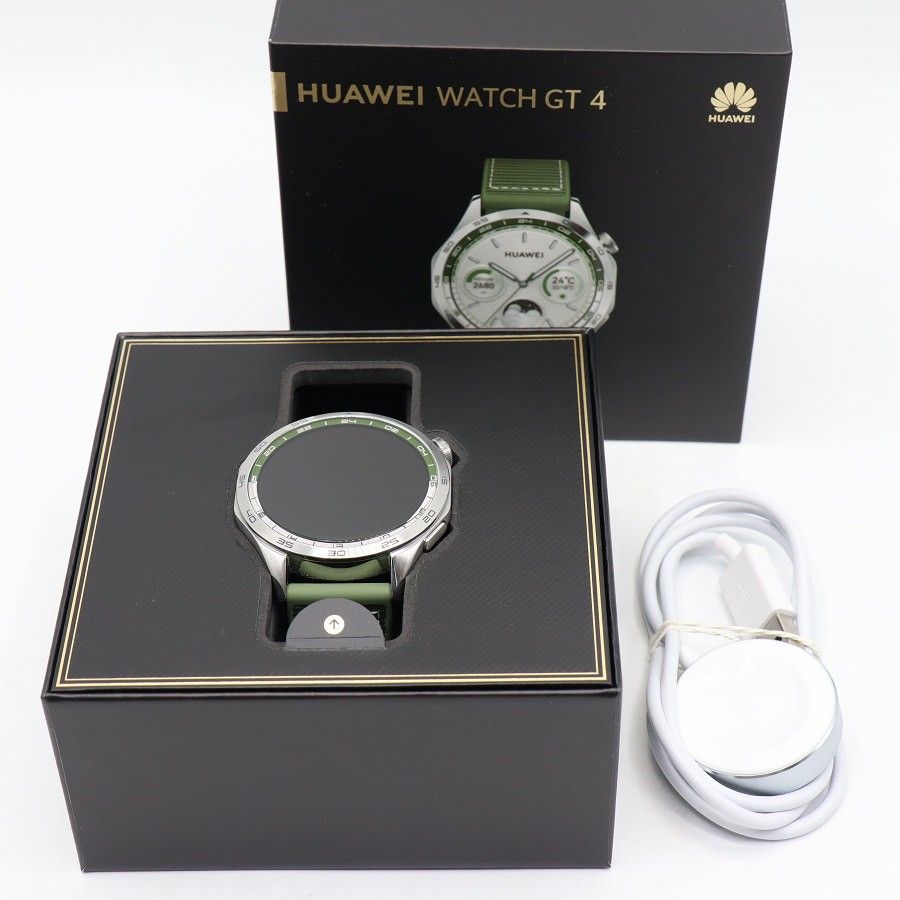 スマートウォッチ・ウェアラブル 【美品】HUAWEI WATCH GT4 46mm PNX 
