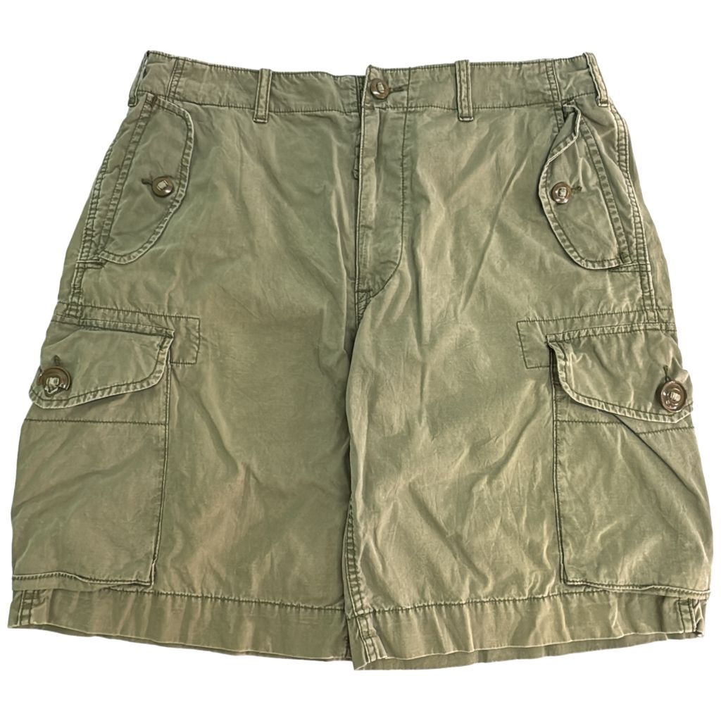 Polo by Ralph Lauren ポロ ラルフローレン ミリタリーカーゴショートパンツ(メンズ W36)中古 古着 X8251 Polo by Ralph Lauren ポロ ラルフローレン ミリタリーカーゴショート