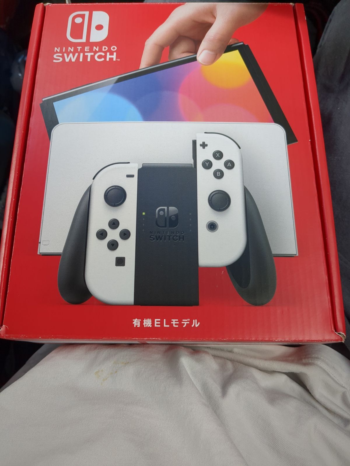 未使用に近い ニンテンドースイッチ 有機ELモデル ホワイト - メルカリ