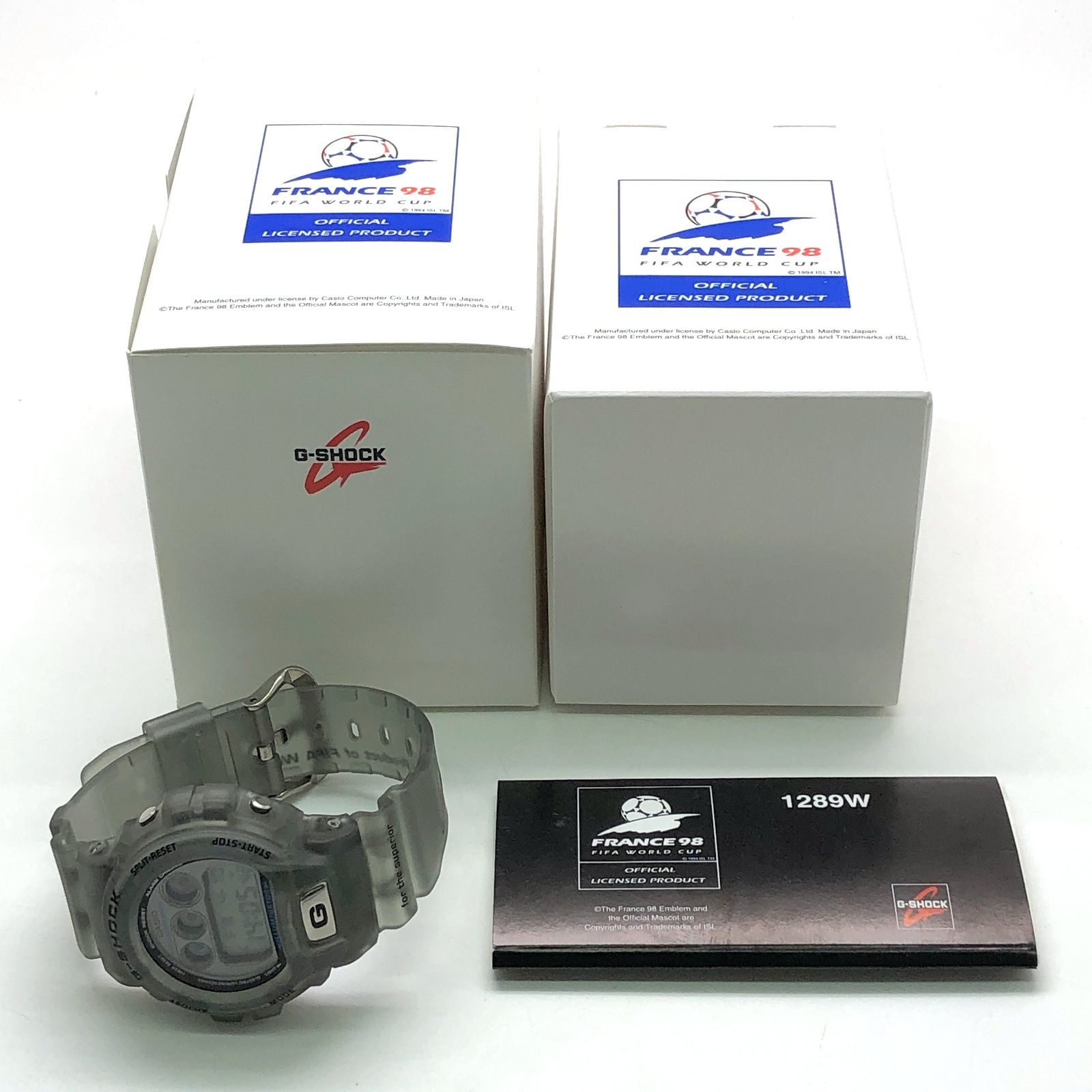 G-SHOCK ジーショック DW-6900WF-8T FIFA WORLD CUP FRANCE 98 公式