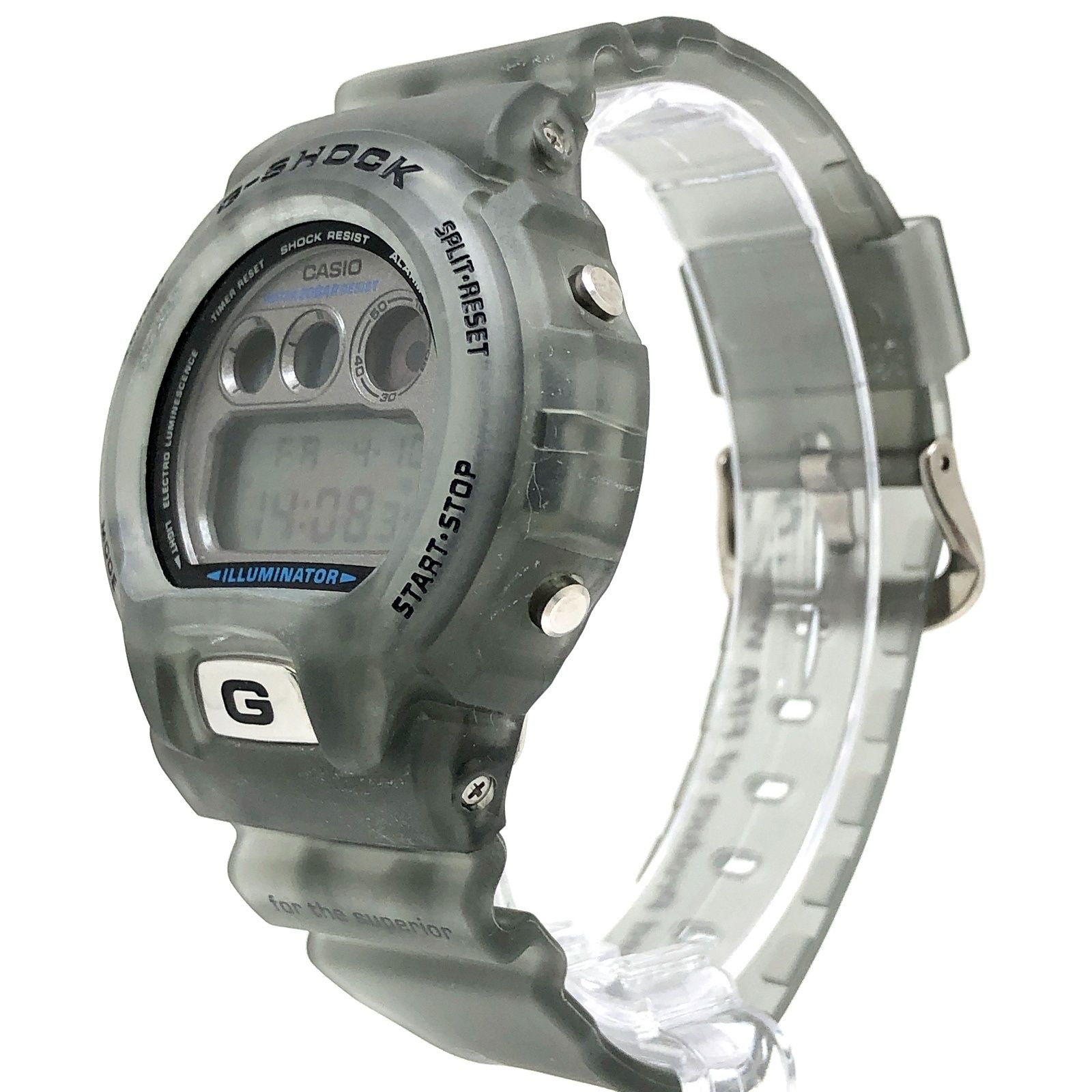 G-SHOCK ジーショック DW-6900WF-8T FIFA WORLD CUP FRANCE 98 公式コラボモデル スケルトン グレー 1998年5月発売 G-SHOCK ジーショック DW-6900WF-8T FIFA WORLD CUP FRANCE 98 公式