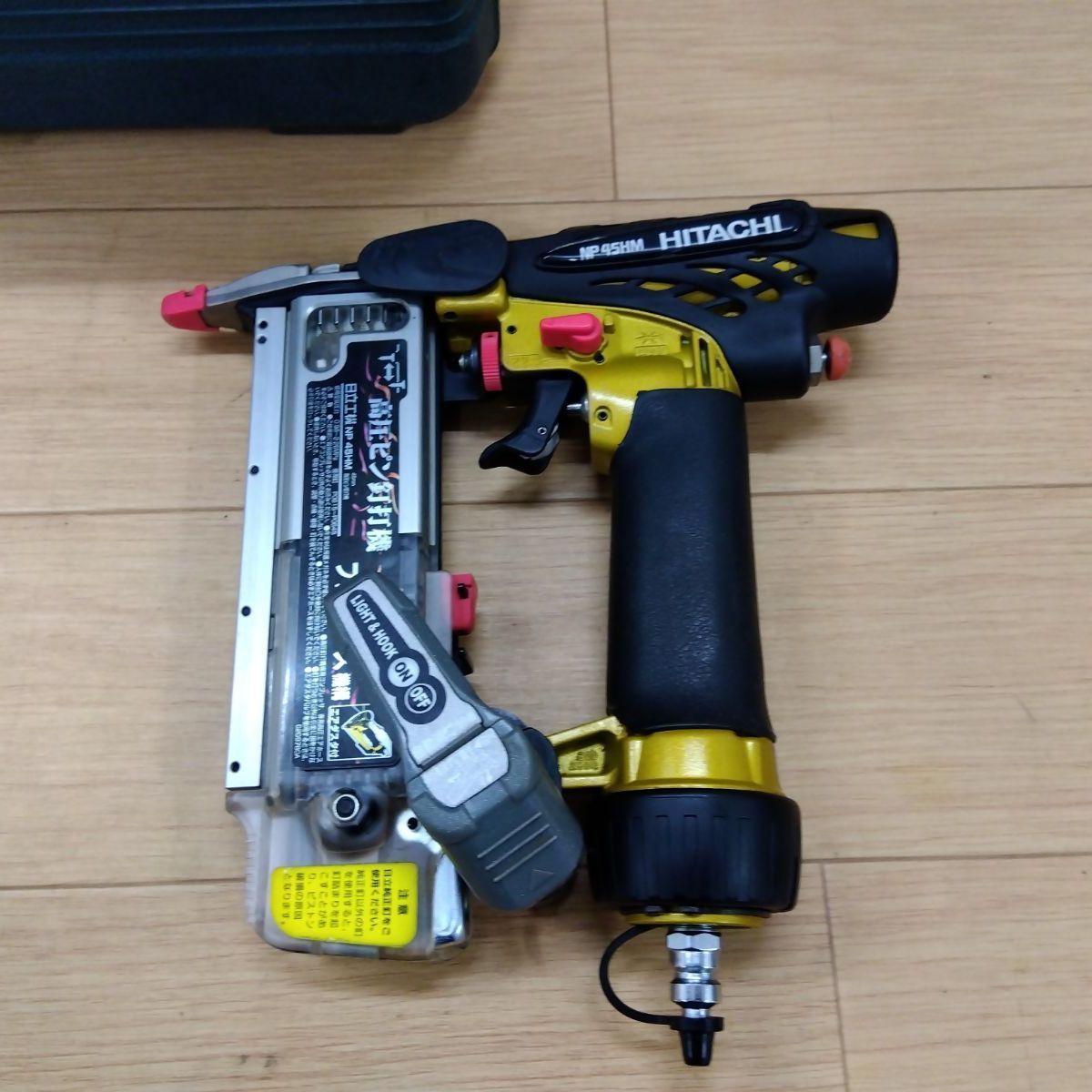 日立工機 高圧ピン釘打機 NP45HM 中古 動作未確認 現状品 送料無料 