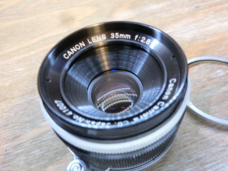 7891 Canon LENS 35mm 2.8 II型 ライカ L39マウント Lマウント
