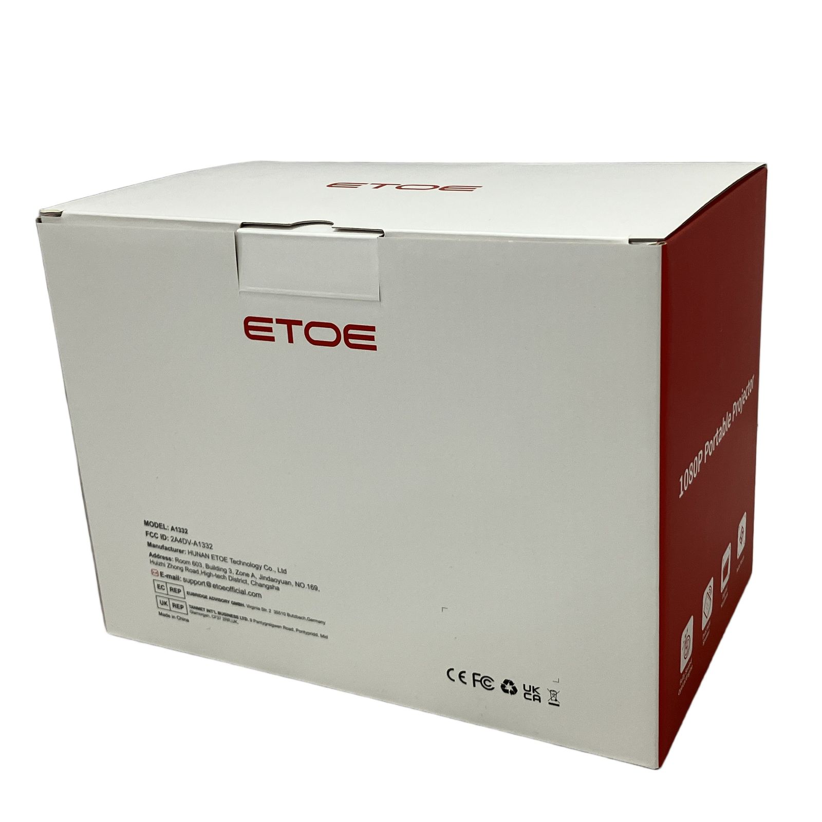 ETOE プロジェクター 本体　A1332 ETOE A1332 Projector User Manual - Manuals+