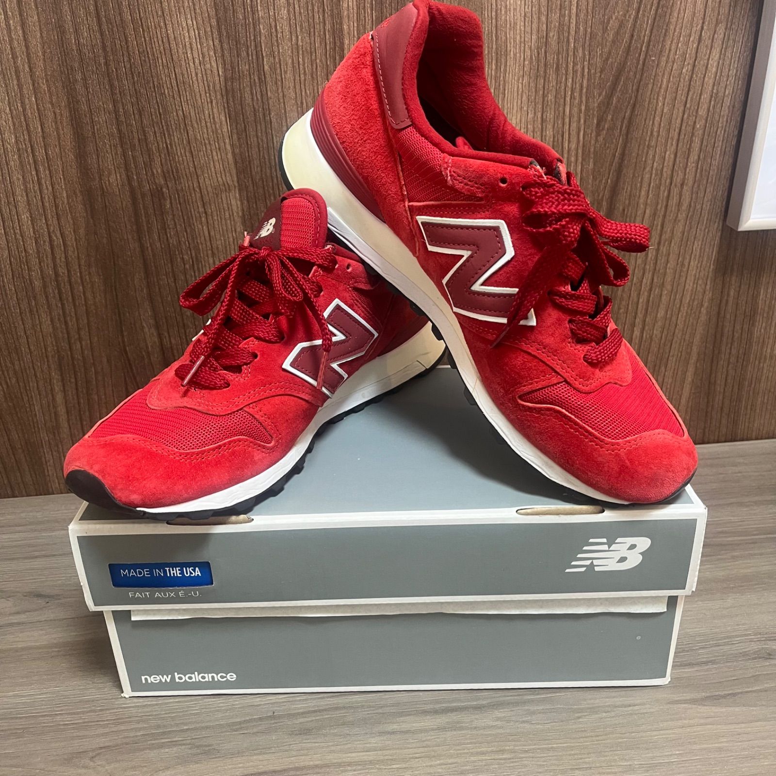 I)New Balance ニューバランス M1300CSU レッド US091/2 JP27.5cm EU 