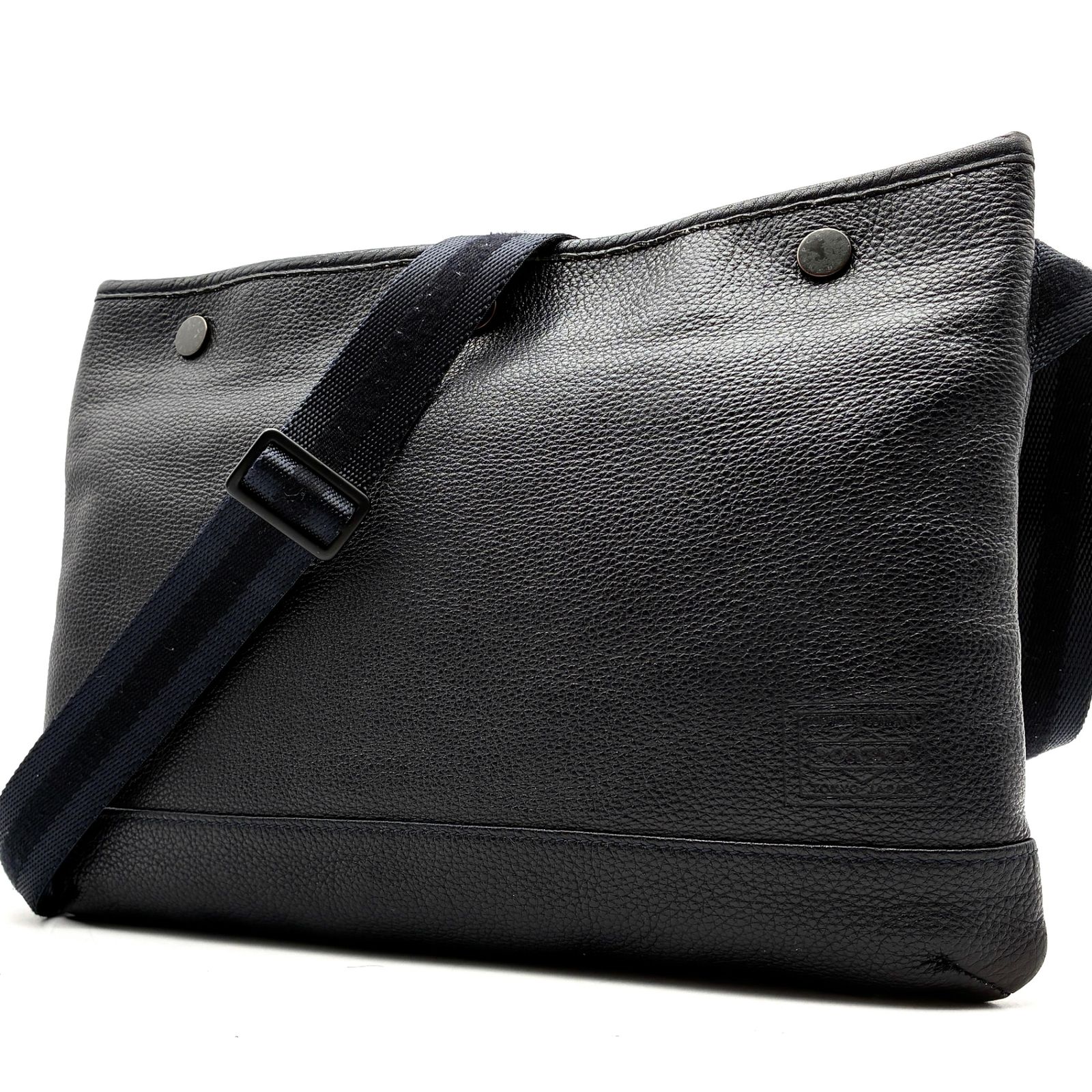 メンズ 【美品】PORTER ビジネスバッグ 2way シボ革 A4 可 レザー