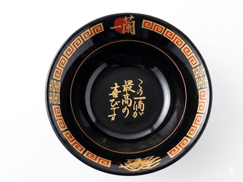 非売品・希少】一蘭 特製どんぶり 2個セット（ラーメン鉢）有田焼