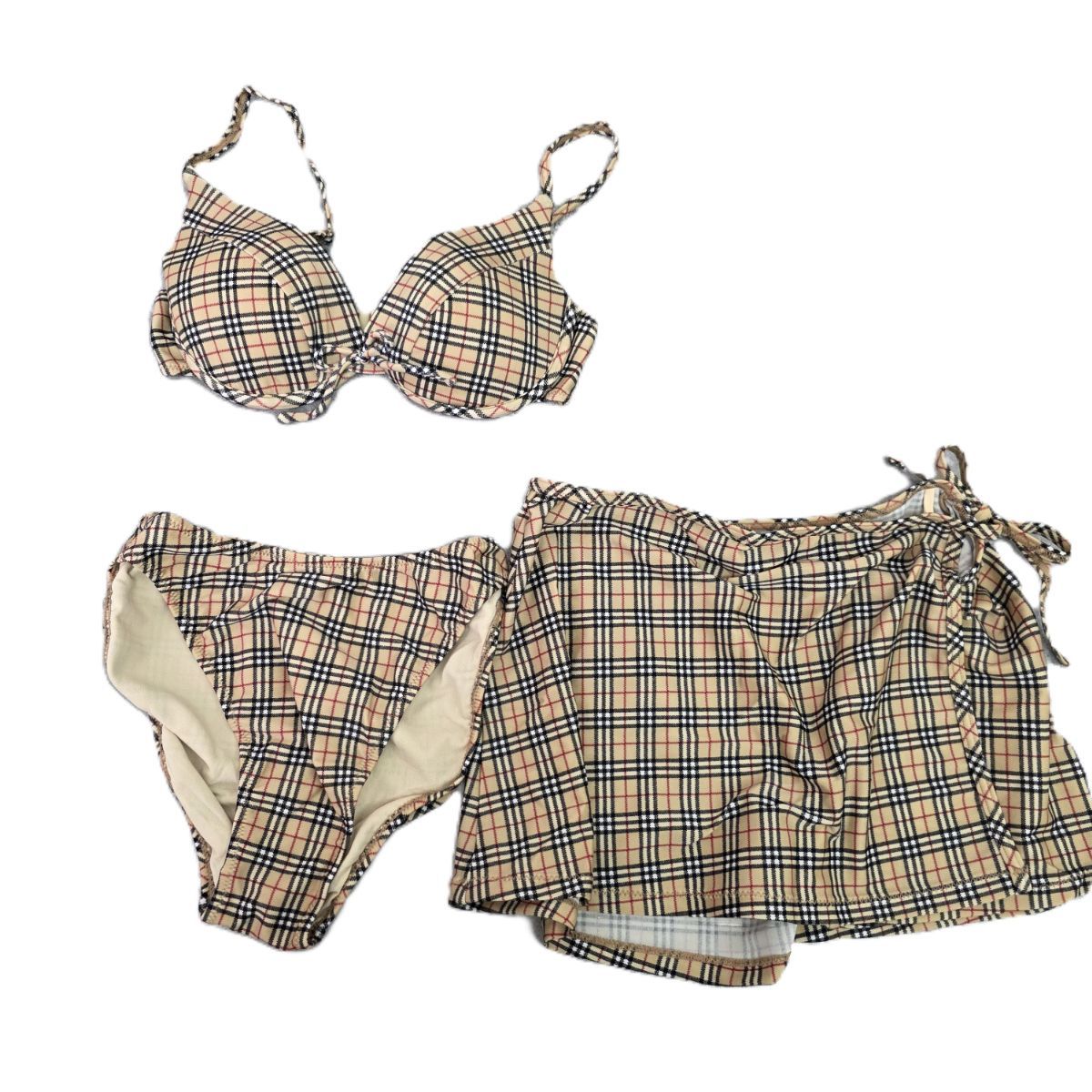 BURBERRY BLUE LABEL バーバリーブルーレーベル 水着 ビキニ 4点 