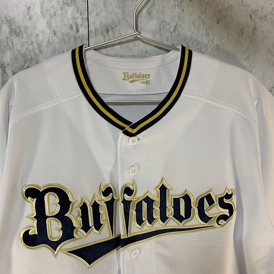 オリックス Buffaloes ハイクオリティ ユニフォーム ホワイト