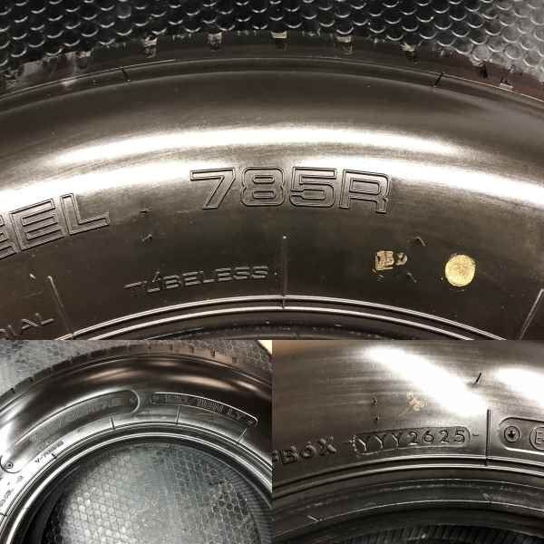 【新車外し】2025年製 YOKOHAMA 785R 205/80R17.5 120/118N LT 17.5インチ ライトトラック 夏タイヤ 6本 シビリアン ローザ等　(STT182)paypay決済可能 新車外し】2025年製 YOKOHAMA 785R 205/80R17.5 120/118N LT 17.5