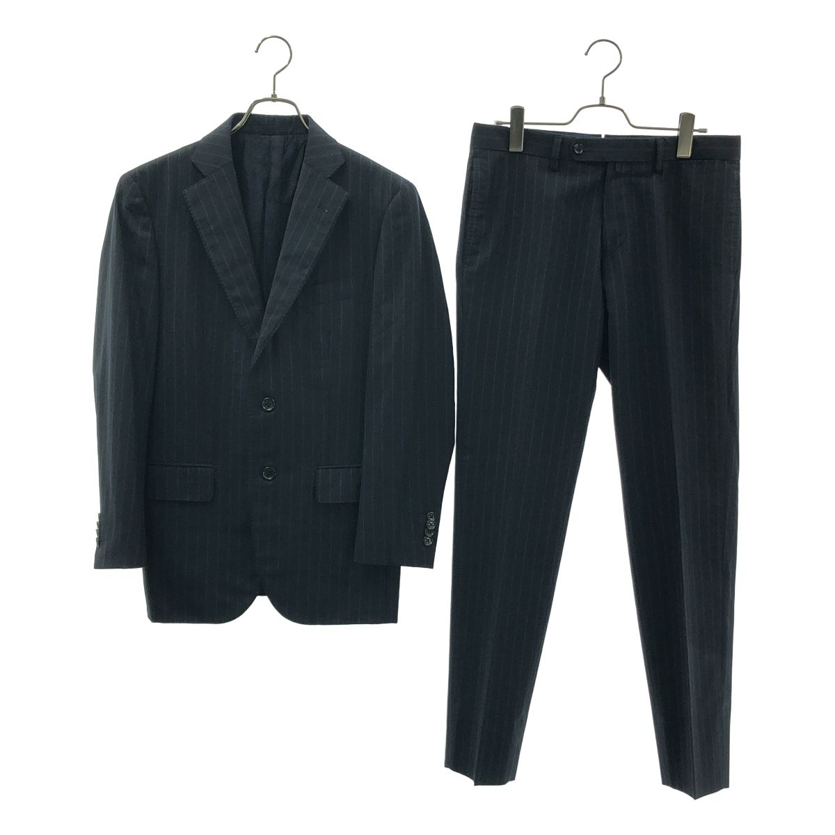 極美品 エルメネジルドゼニア Ermenegildo Zegna セットアップ 
