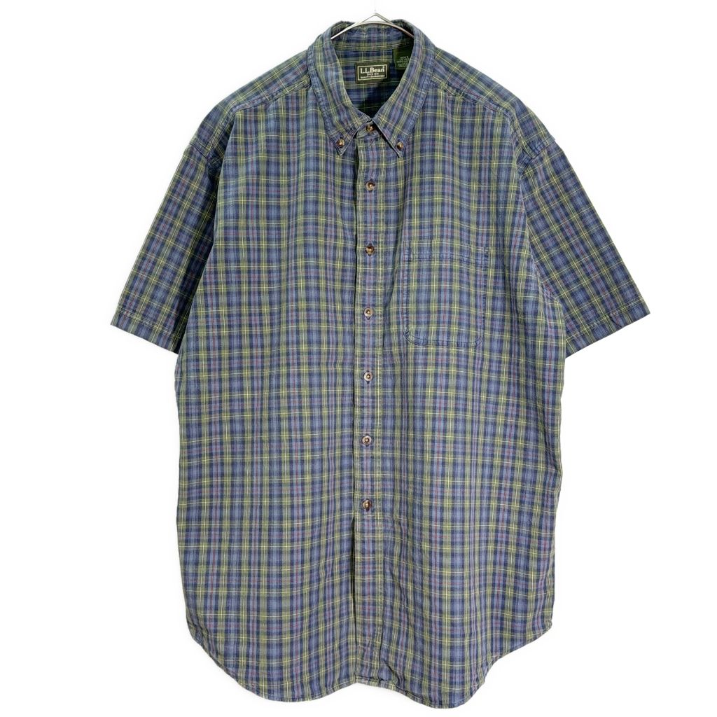 半袖シャツ エルエルビーン シャツ 古着 L L Bean エルエルビーン 