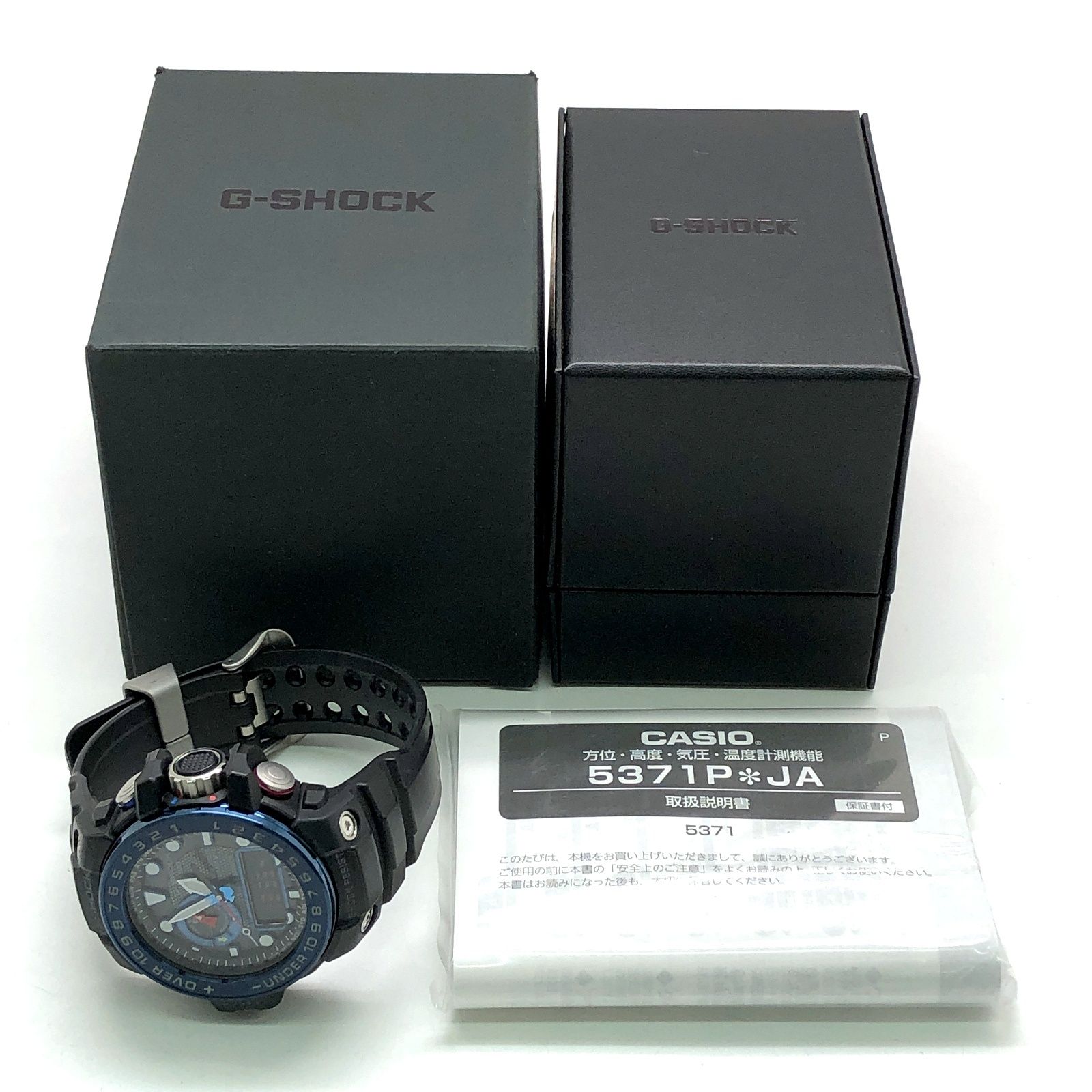 G-SHOCK ジーショック GWN-1000B-1B ガルフマスター 電波ソーラー 