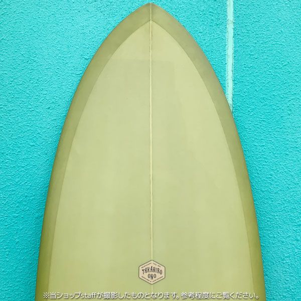 オオノシェイプ ONO SURFBOARDS RN PU 5'9 x 20 3/4 x 2 5/8 35L FCS2