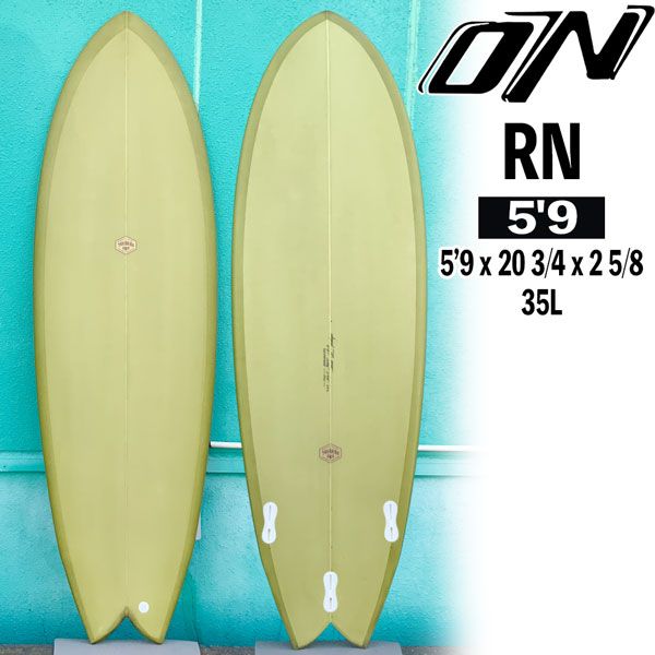 オオノシェイプ ONO SURFBOARDS RN PU 5