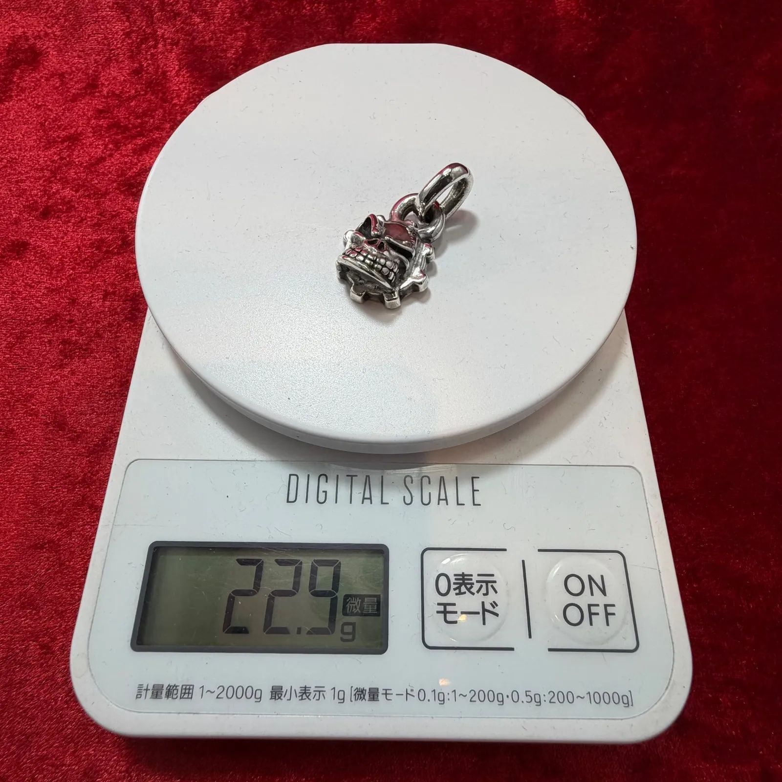 スカルペンダントトップ 22.9g スターリンギア/STARLINGEAR - メルカリ