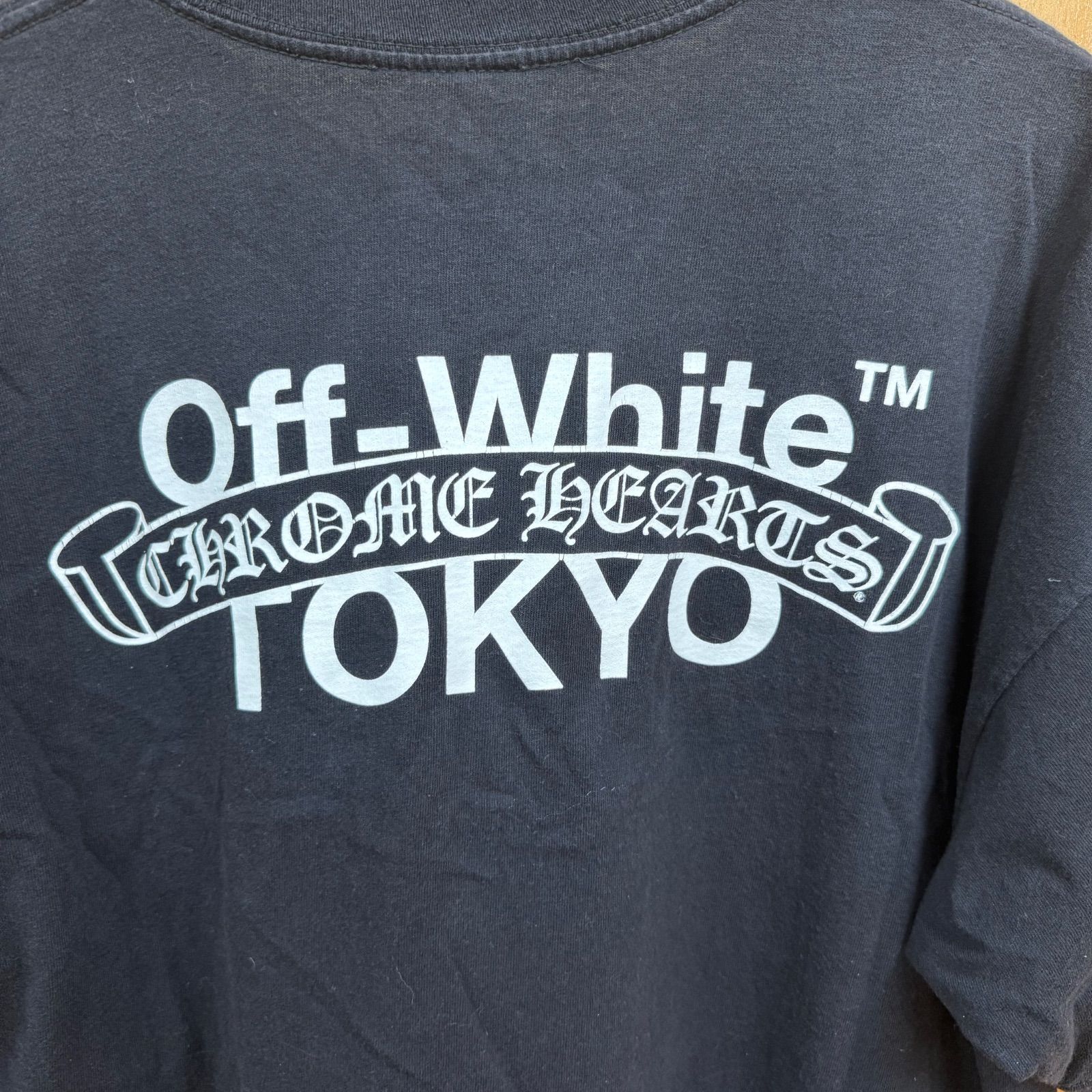 CHROME HEARTS（クロムハーツ） OFF-WHITE TOKYO T-SHIRT BLACK XL 