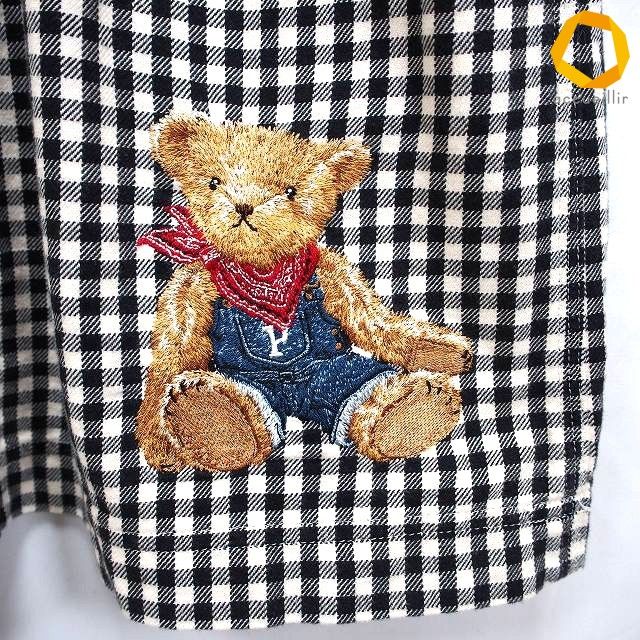 a ピンクハウス PINKHOUSE ワンピース 黒 白 ジャンパースカート