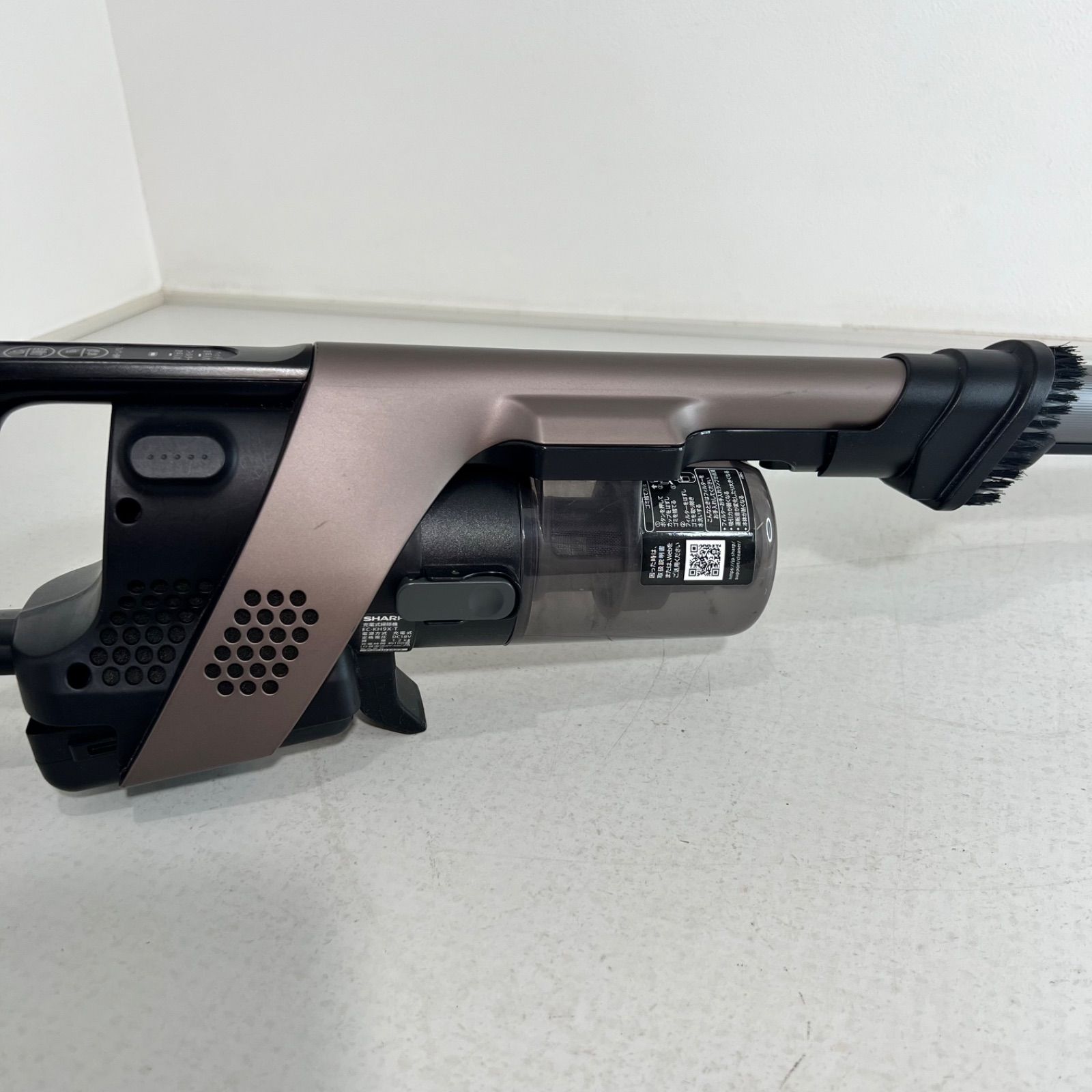 2023年製】SHARPコードレス掃除機 EC-KH9X-T シャープ 稼働品 充電台