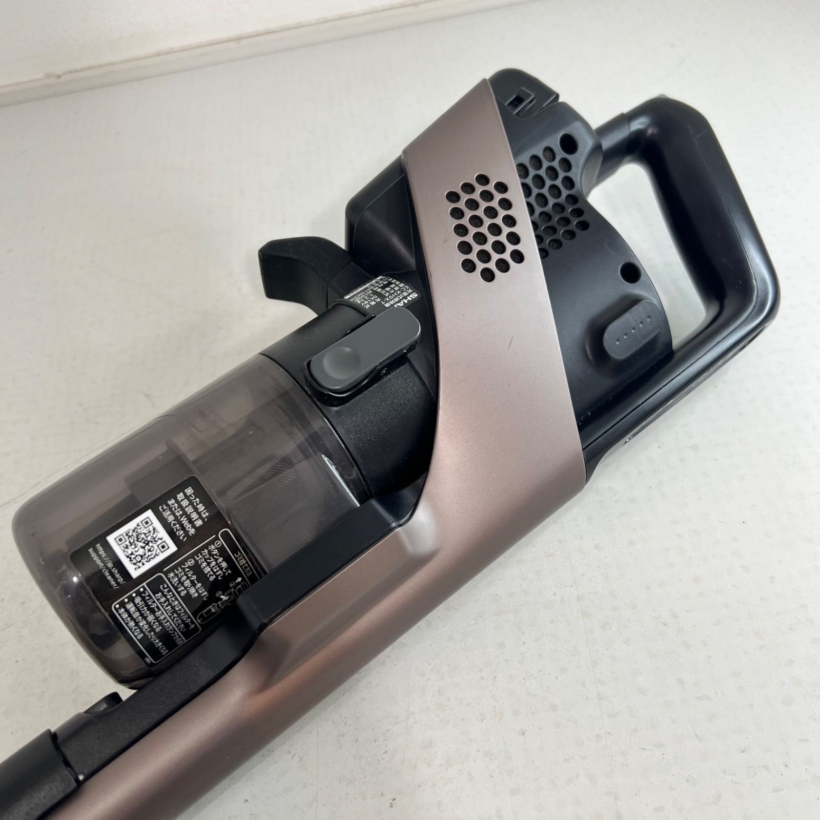 【新品、未使用】SHARP EC-KH9X-T スティッククリーナー 2023年製】SHARPコードレス掃除機 EC-KH9X-T シャープ 稼働品 充電台