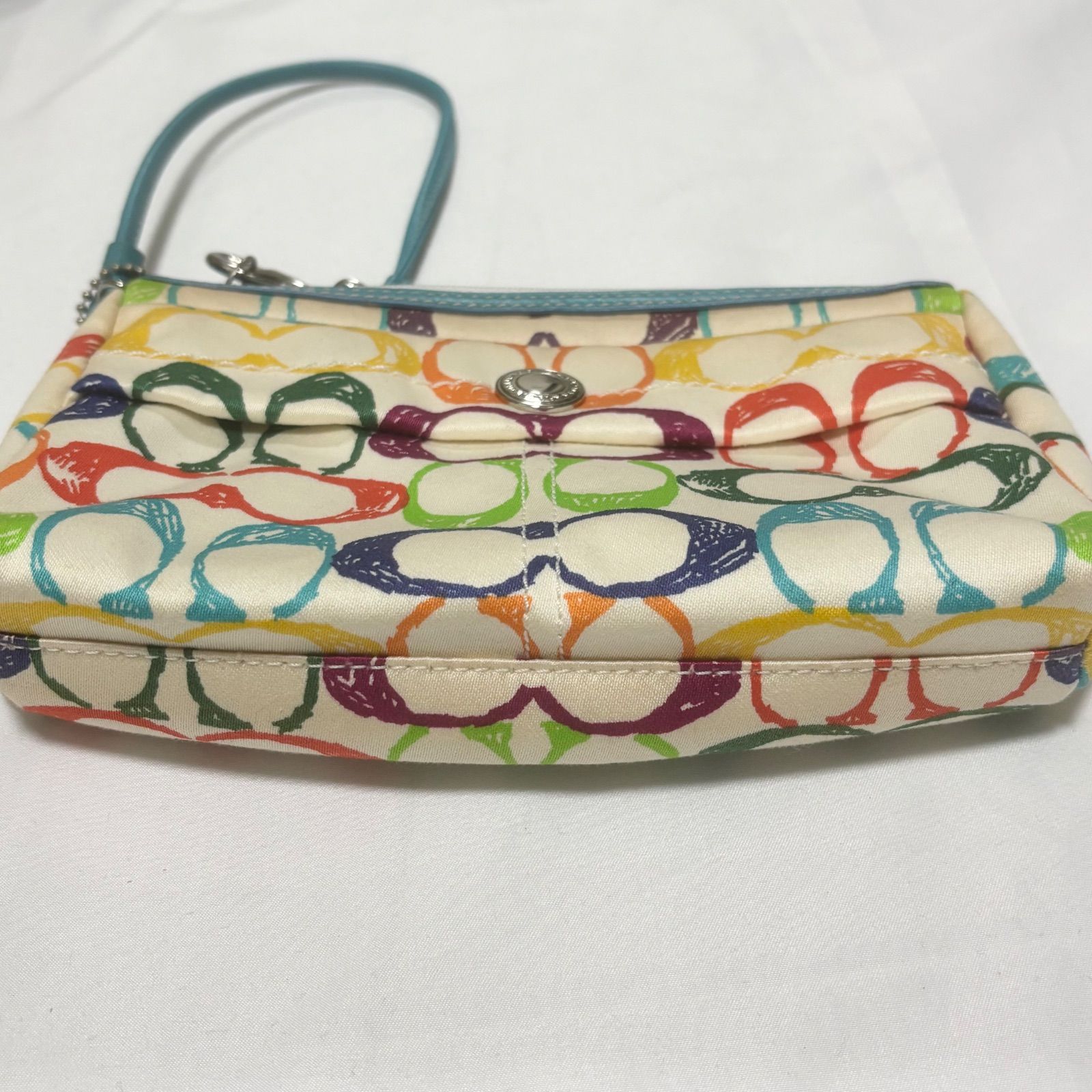 送料無料】COACH/コーチ/ミニポーチ/小物入れ/カラフル/アクセサリー 
