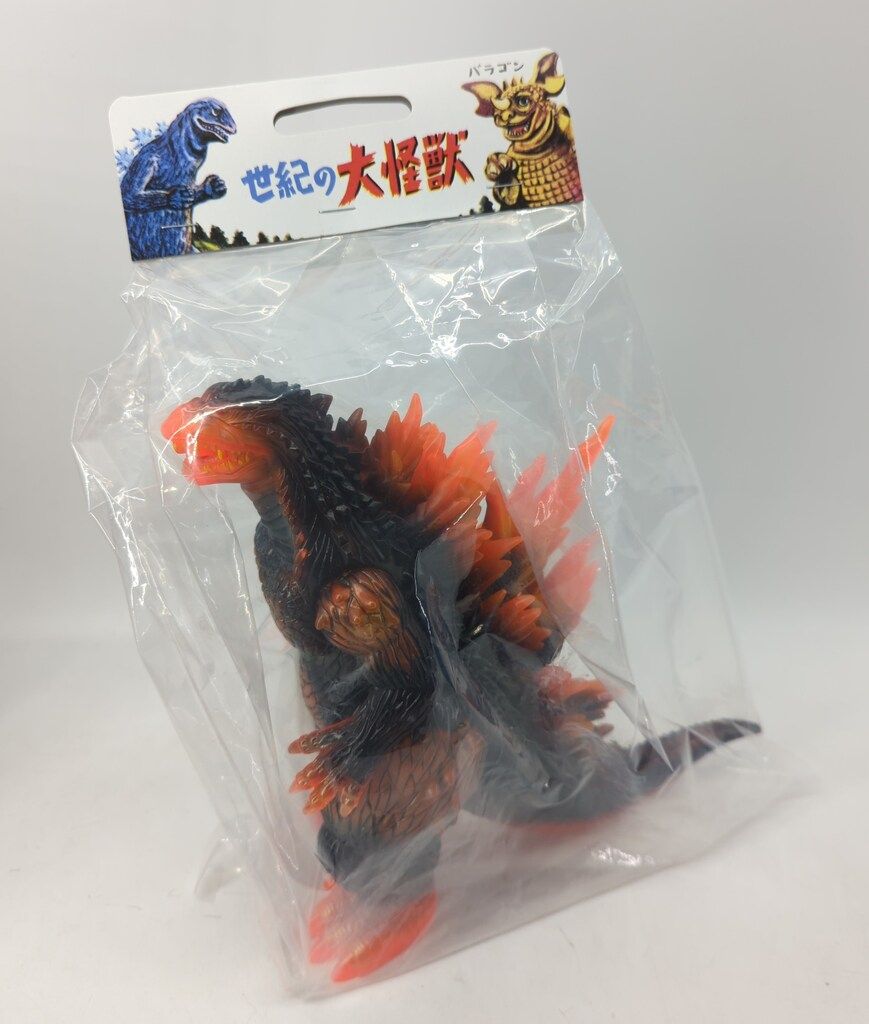 マルサン　ゴジラ(1999) 350サイズ　オレンジ×グリーン　新品未開封 マルサン 世紀の大怪獣 ゴジラ1999 ミレゴジ 350 クリアオレンジ成型