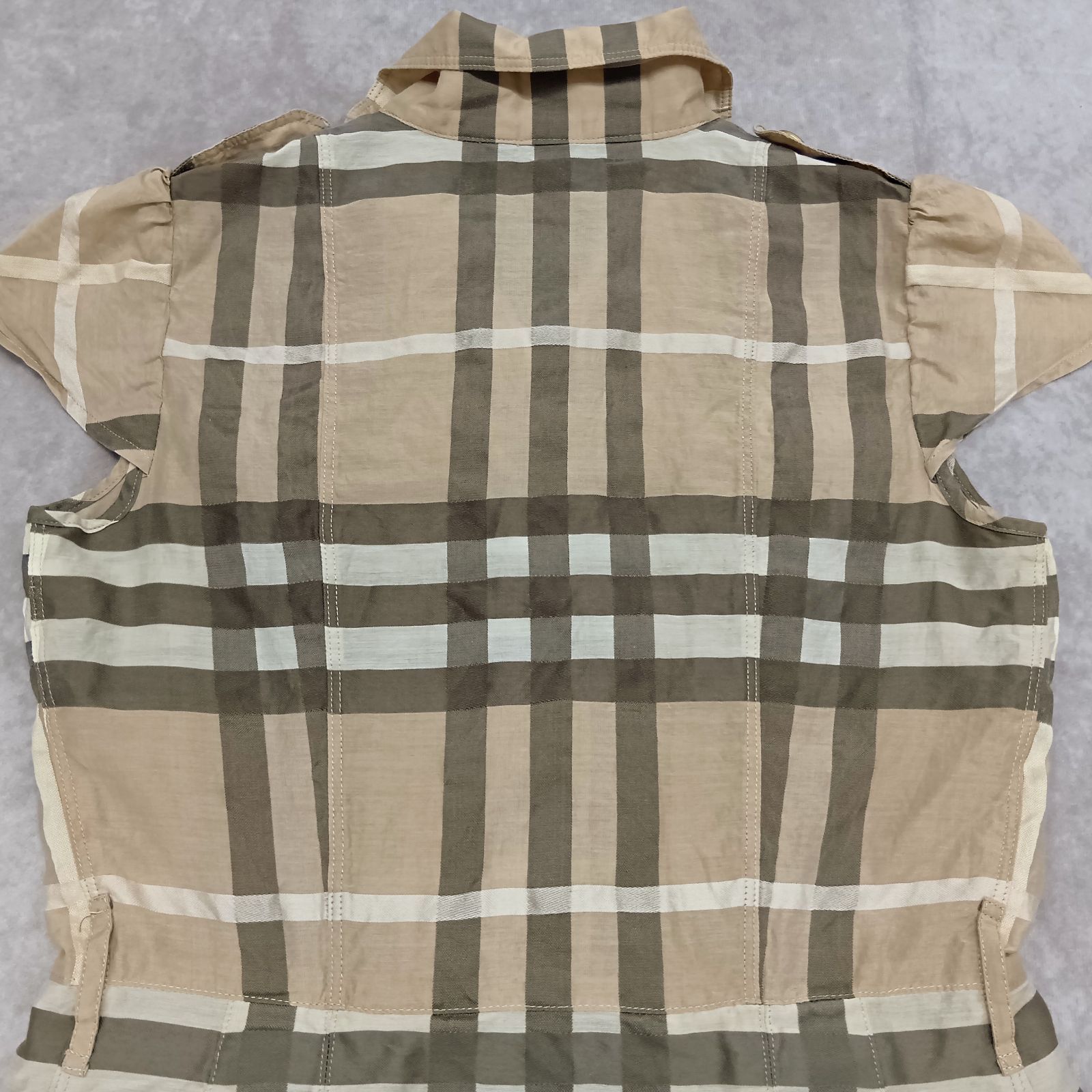 BURBERRY LONDON バーバリーロンドン ノバチェック ワンピース シルク