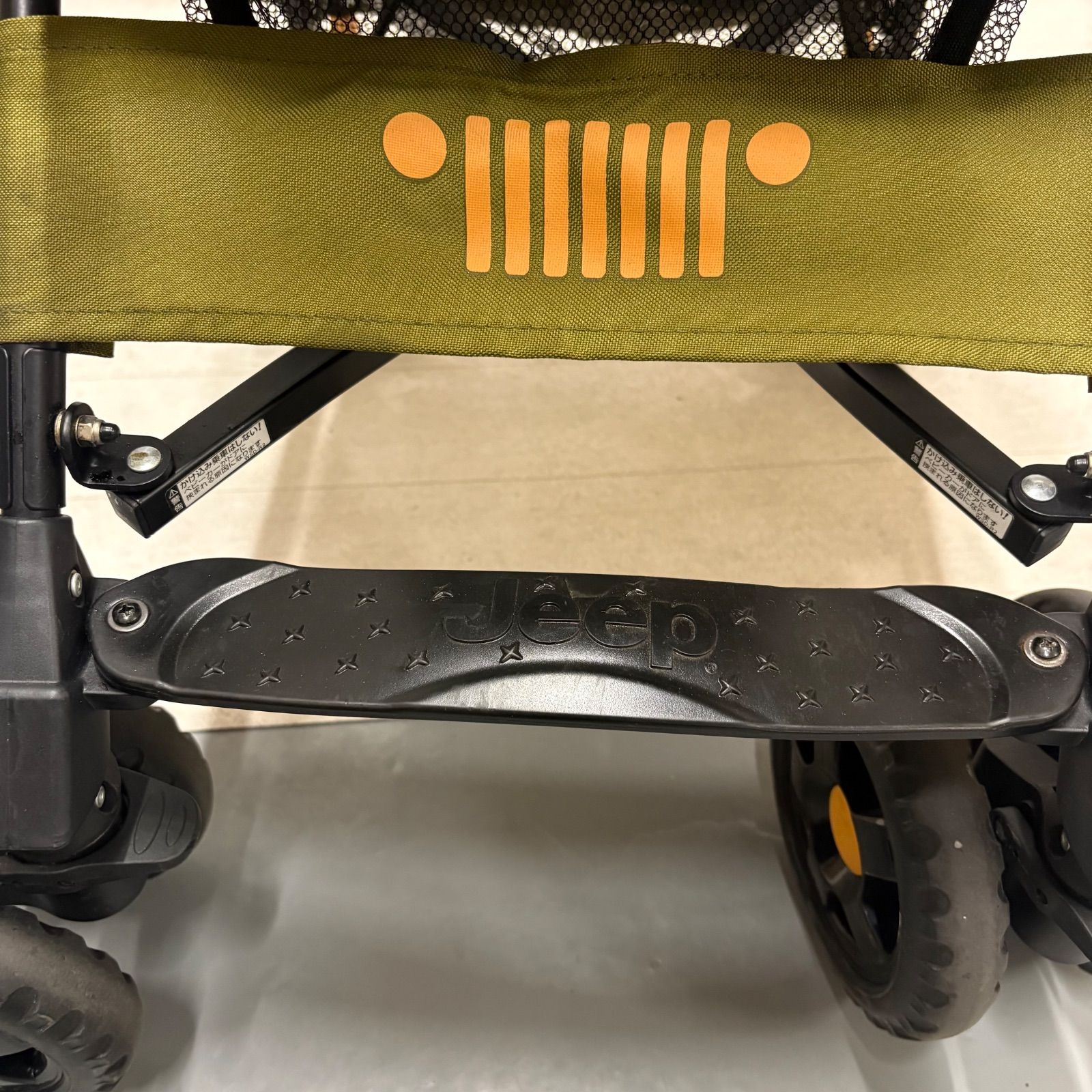 【美品】Jeep B型ベビーカー アドベンチャー ゴビ　Nクールシート付 美品】Jeep B型ベビーカー アドベンチャー ゴビ Nクールシート付