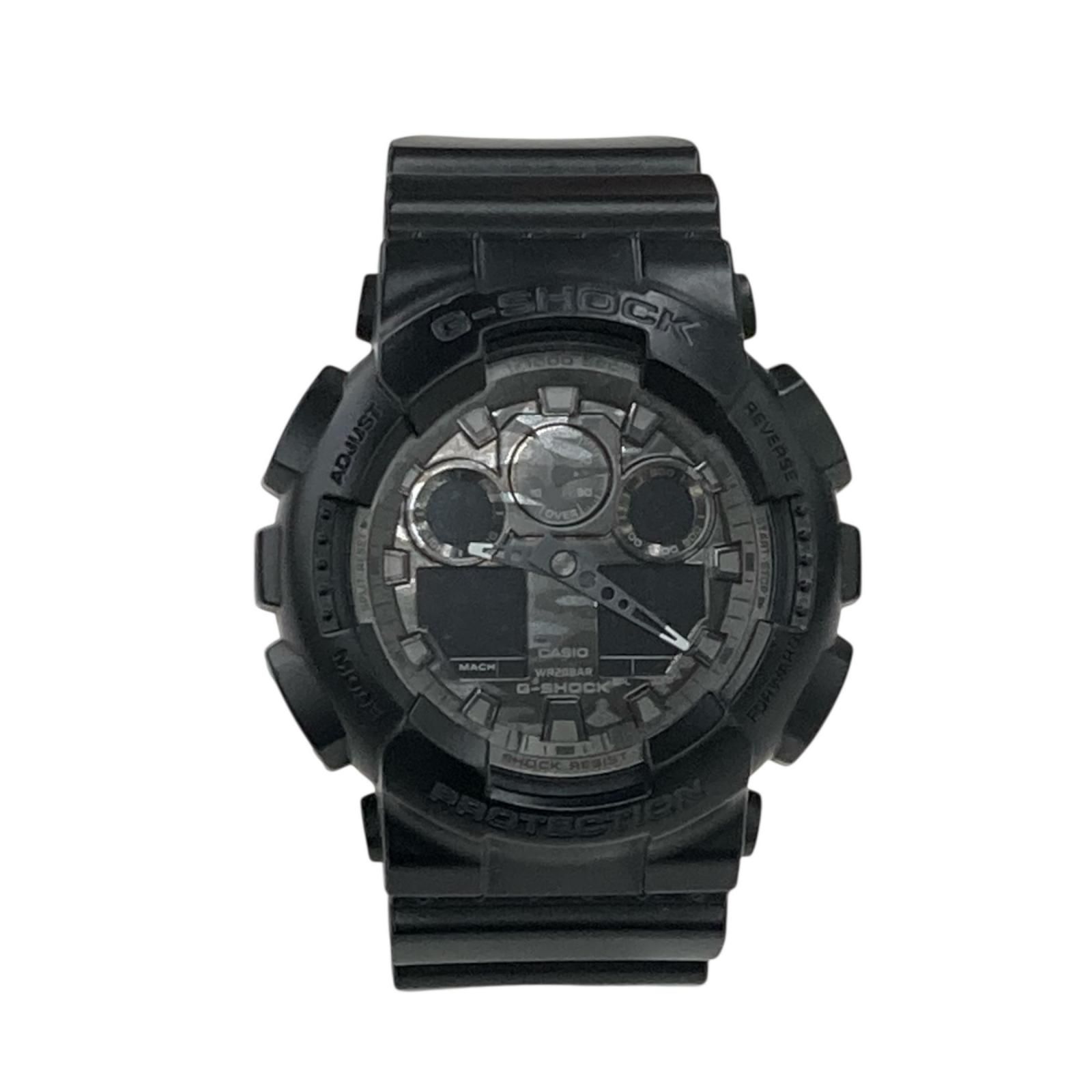 186001 現状品 CASIO カシオ G-SHOCK クォーツ 迷彩 カモフラージュ GA-100CF-1A  メンズ [260316HM060100] 186001 現状品 CASIO カシオ G-SHOCK クォーツ 迷彩 カモフラージュ GA