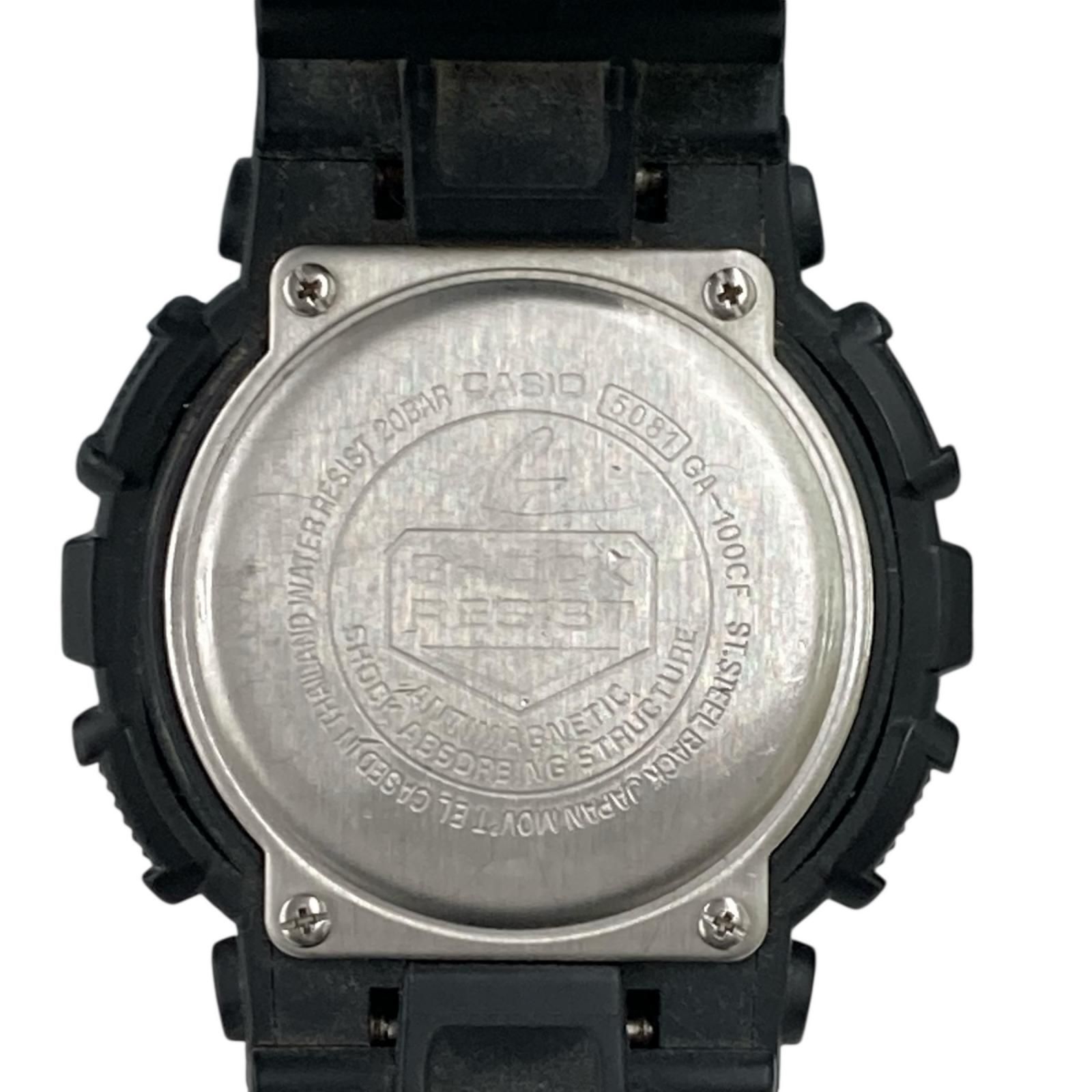 186001 現状品 CASIO カシオ G-SHOCK クォーツ 迷彩 カモフラージュ GA