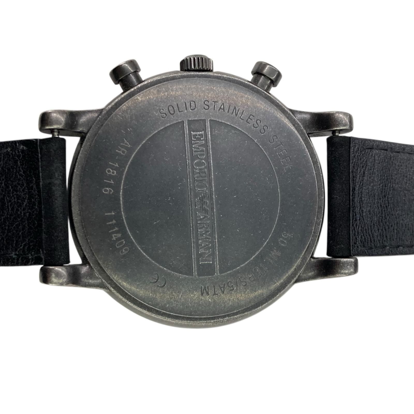 186000 動作未確認 Emporio Armani エンポリオ・アルマーニ 腕時計 AR-1816  ブラック　カモフラージュ メンズ [0000000007814] 186000 動作未確認 Emporio Armani エンポリオ・アルマーニ 腕時計 AR