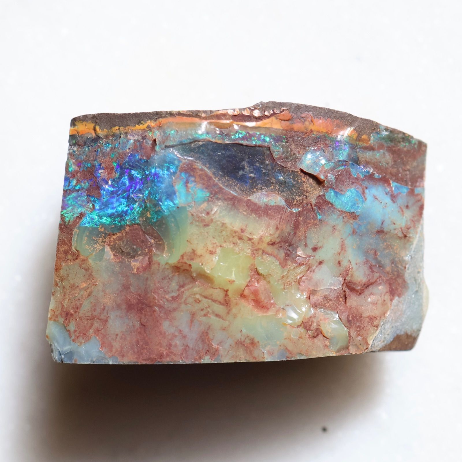 天然ボルダーオパール 約65ct 原石 オーストラリア産 クイーンズランド 