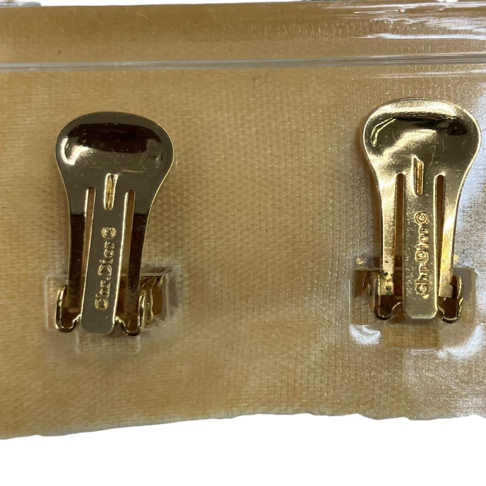 180053 現状品 Christian Dior クリスチャンディオール イヤリング 