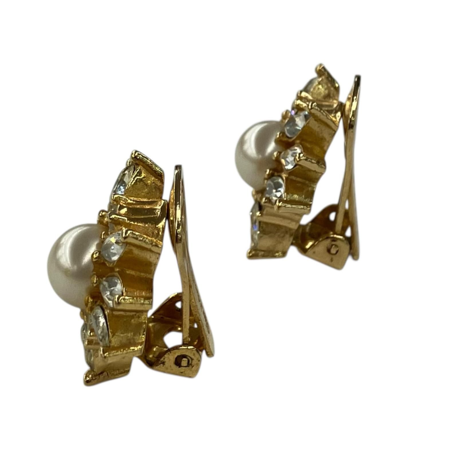 180053 現状品 Christian Dior クリスチャンディオール イヤリング 