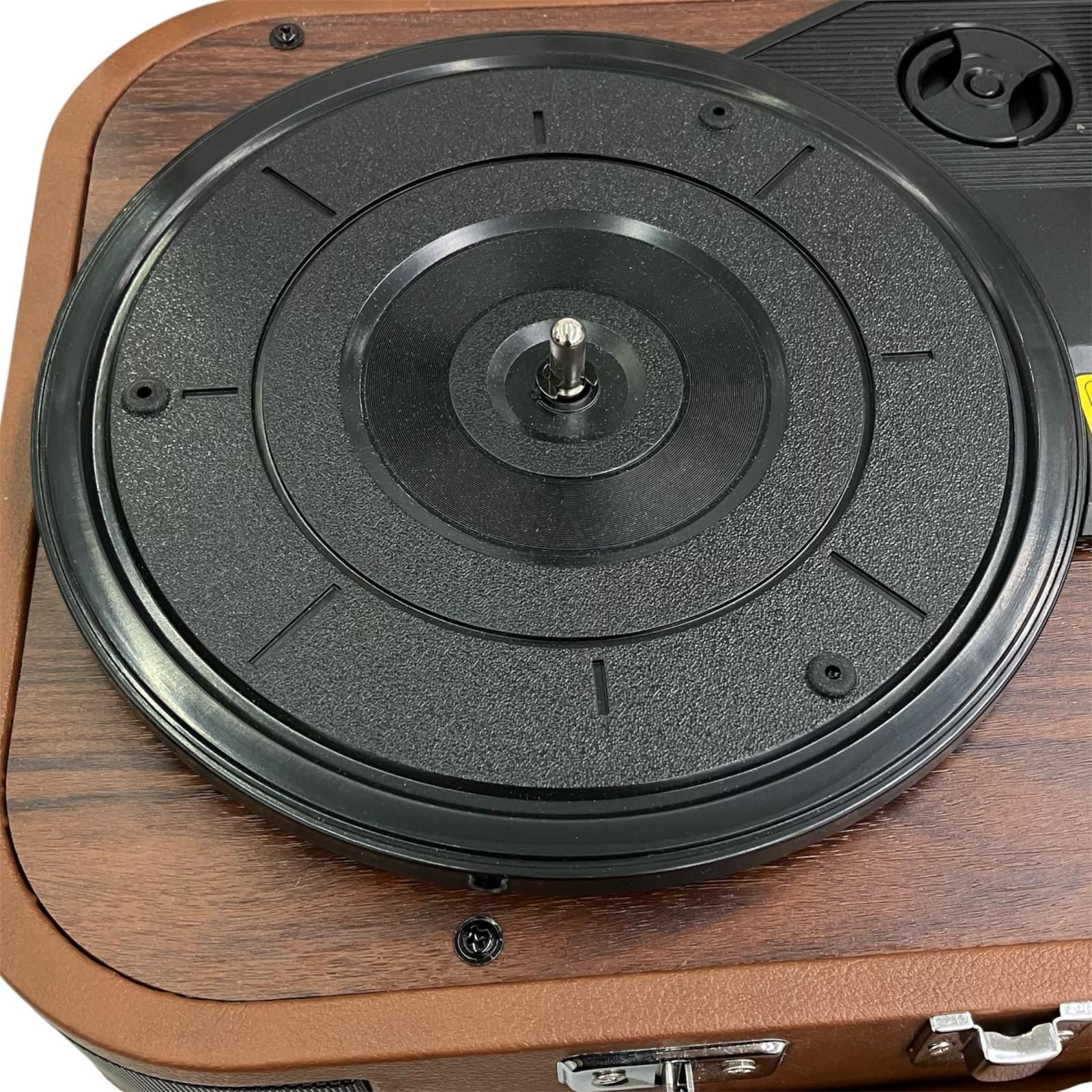 186000 動作確認済み 現状品 Voksun レコードプレーヤー スピーカー内蔵 スーツケース型 S300  [260313HM080448] 極美品】Voksun S300スーツケース型 レコードプレーヤー - メルカリ