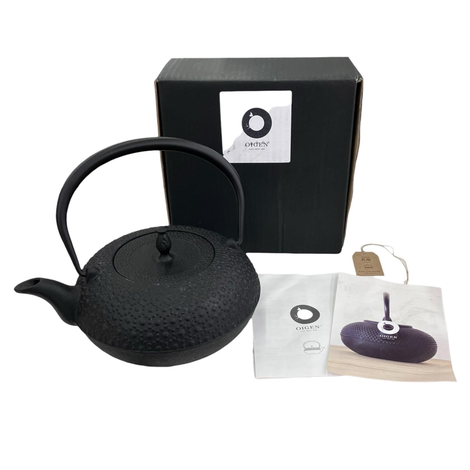 186000 現状品 OIGEN 鉄瓶 東雲亀甲 1L 南部鉄器 IH対応 [260310HM060185] 186000 現状品 OIGEN 鉄瓶 東雲亀甲 1L 南部鉄器 IH対応 - メルカリ