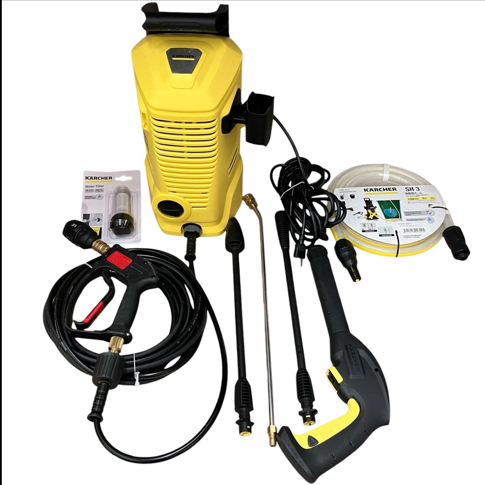 1 通電確認のみ karcher ケルヒャー K2 高圧洗浄機 - メルカリ