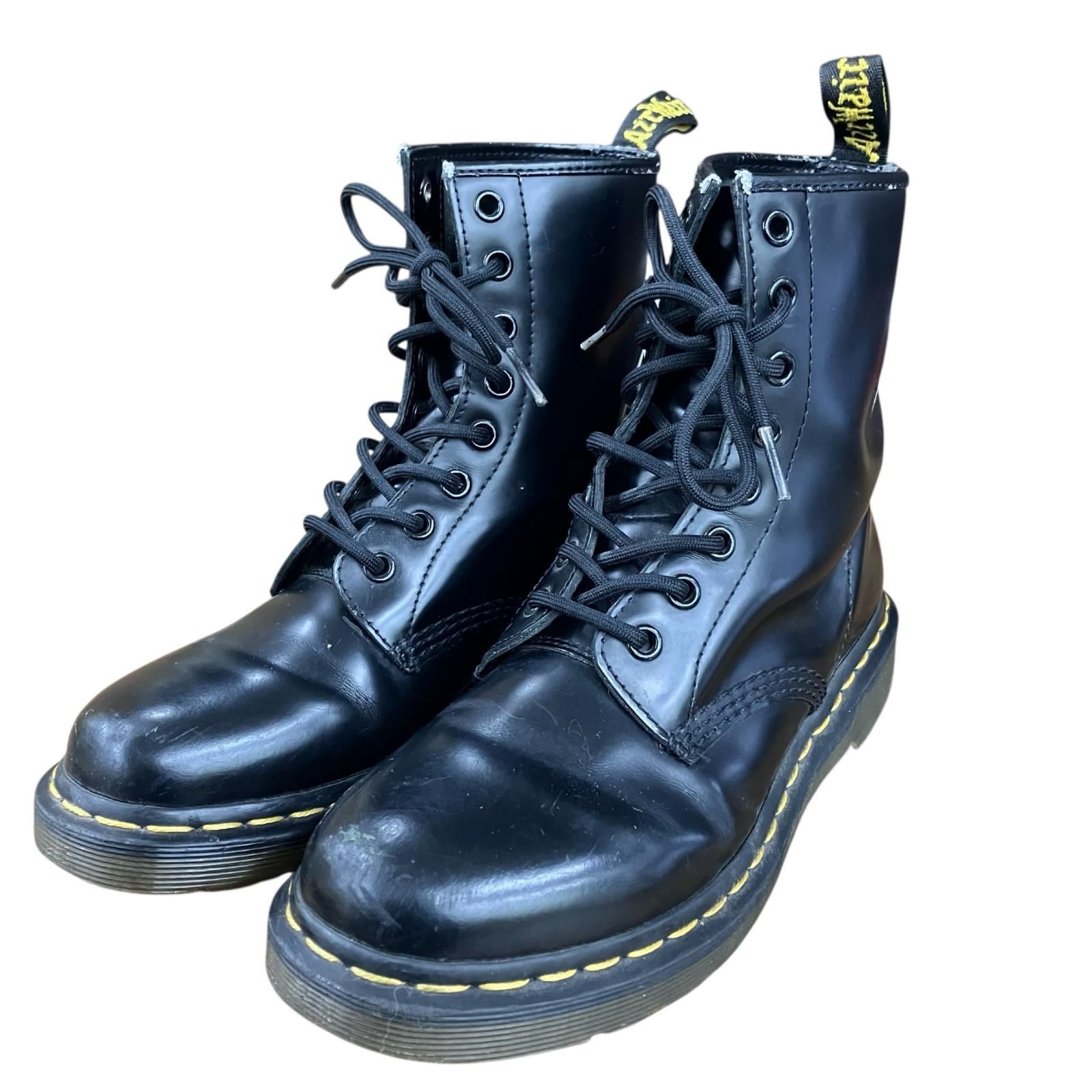 180053 現状品 Dr.Martens ドクターマーチン 1460 8 ホール ブラック 