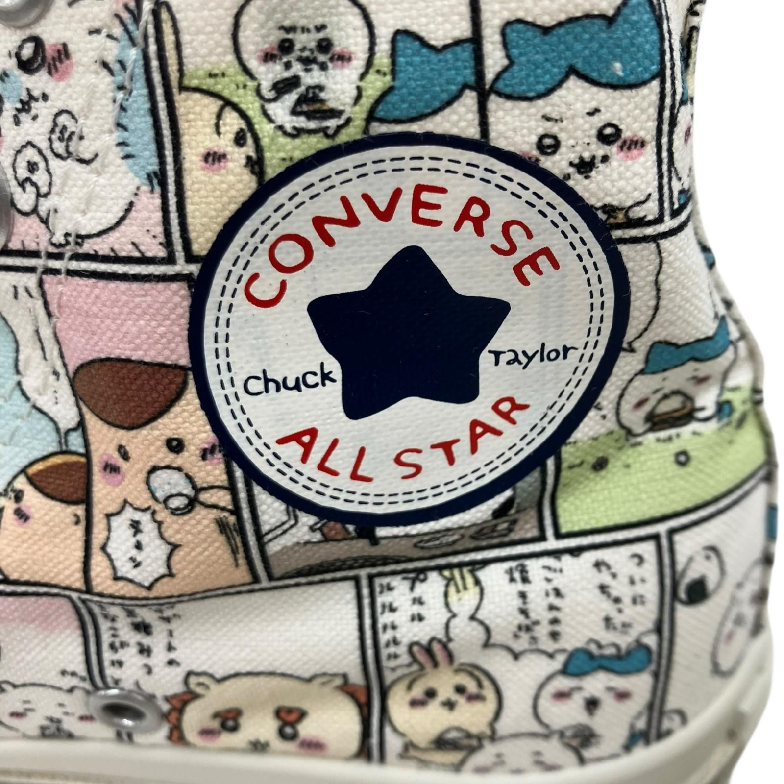 186001 現状品 CONVERSE コンバース Converse×CHIIKAWA　ハイカットスニーカー　マンガ柄 　1SE426 23 レディース [0000000007866] 186001 現状品 CONVERSE コンバース Converse×CHIIKAWA ハイカット
