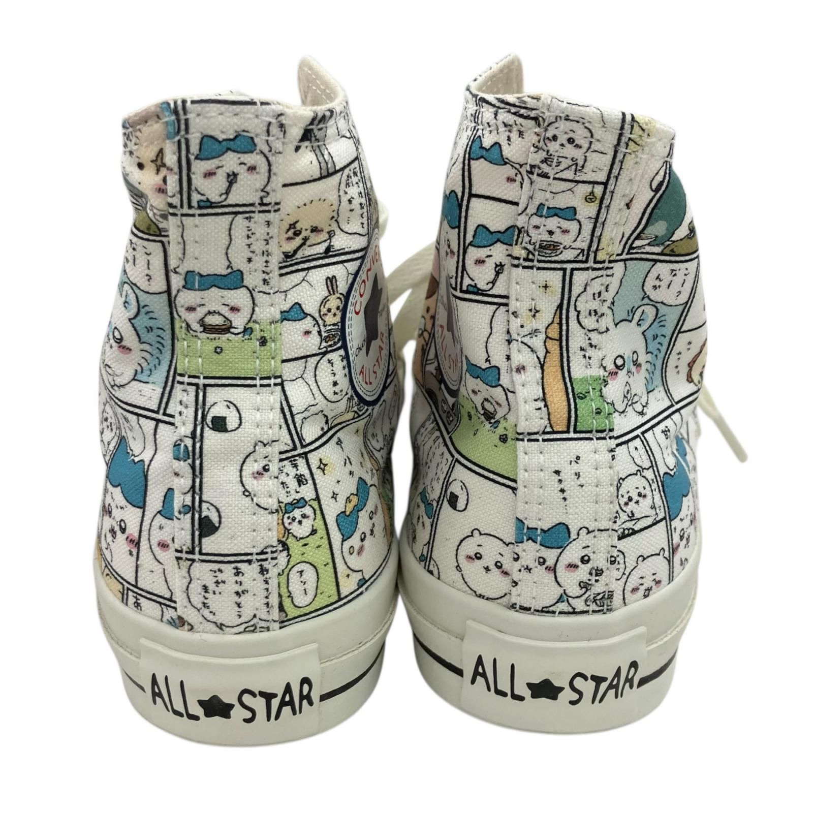 186001 現状品 CONVERSE コンバース Converse×CHIIKAWA　ハイカットスニーカー　マンガ柄 　1SE426 23 レディース [0000000007866] 186001 現状品 CONVERSE コンバース Converse×CHIIKAWA ハイカット