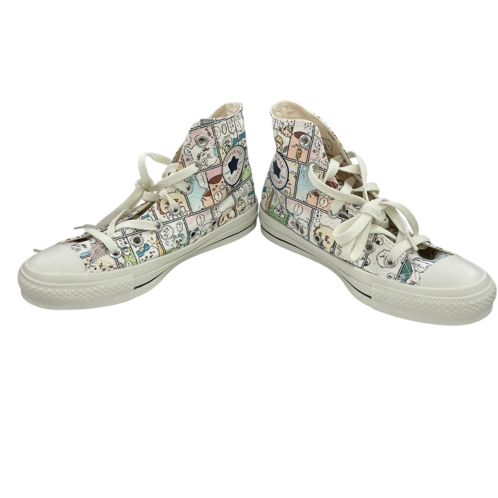 186001 現状品 CONVERSE コンバース Converse×CHIIKAWA ハイカット 186001 現状品 CONVERSE コンバース Converse×CHIIKAWA ハイカット