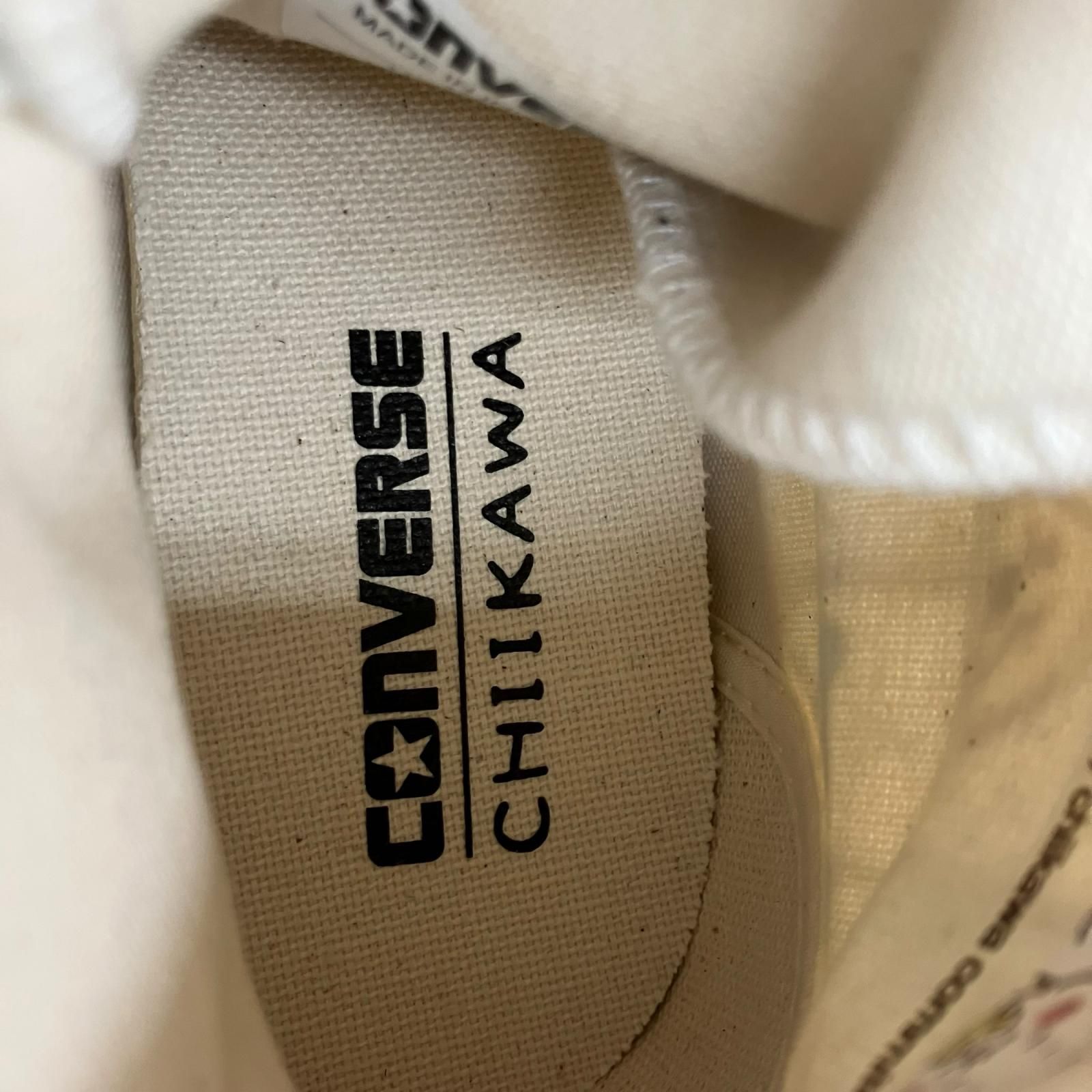 186001 現状品 CONVERSE コンバース Converse×CHIIKAWA　ハイカットスニーカー　マンガ柄 　1SE426 23 レディース [0000000007866] 186001 現状品 CONVERSE コンバース Converse×CHIIKAWA ハイカット
