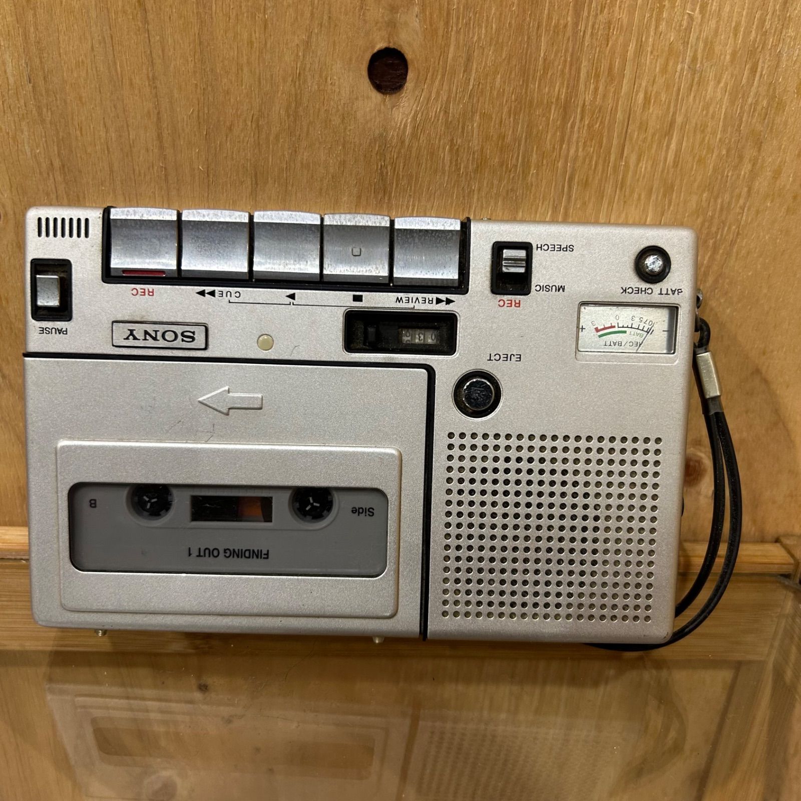 SGM】ジャンク SONY カセットレコーダー TC-1100 - メルカリ