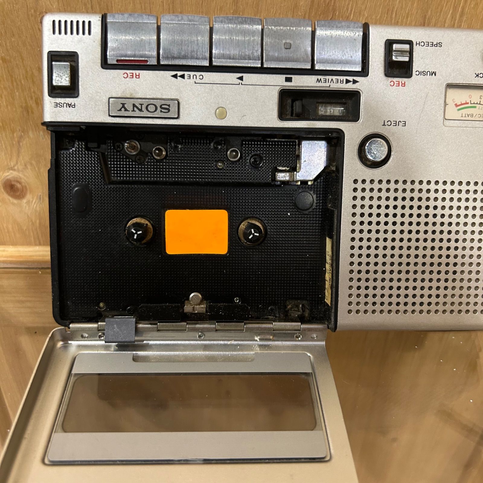 SGM】ジャンク SONY カセットレコーダー TC-1100 - メルカリ