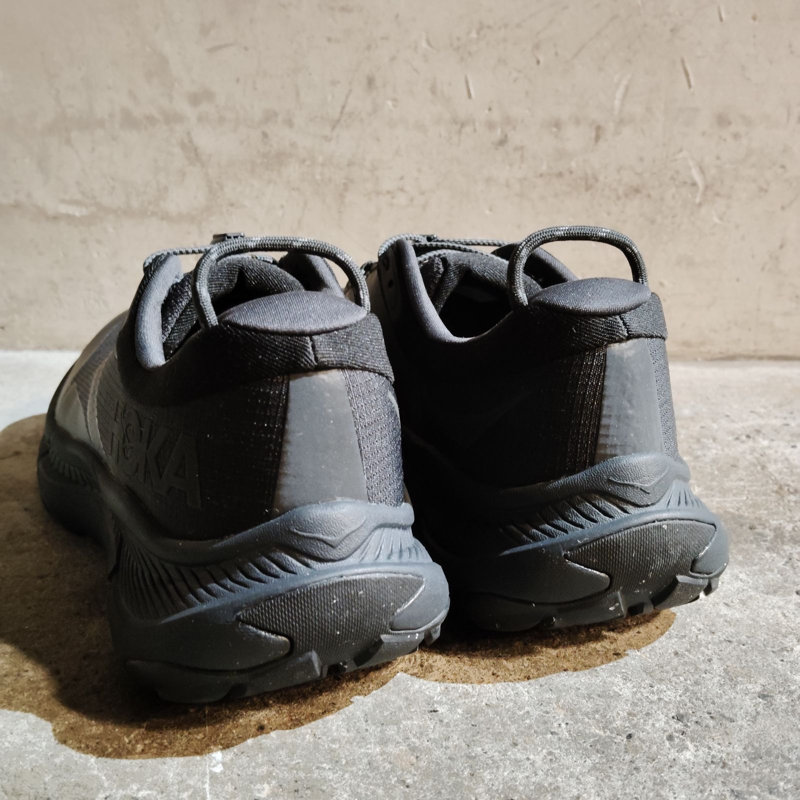 HOKA TRANSPORT GTX WIDE BLACK 28.5cm ホカ トランスポート GORE-TEX 